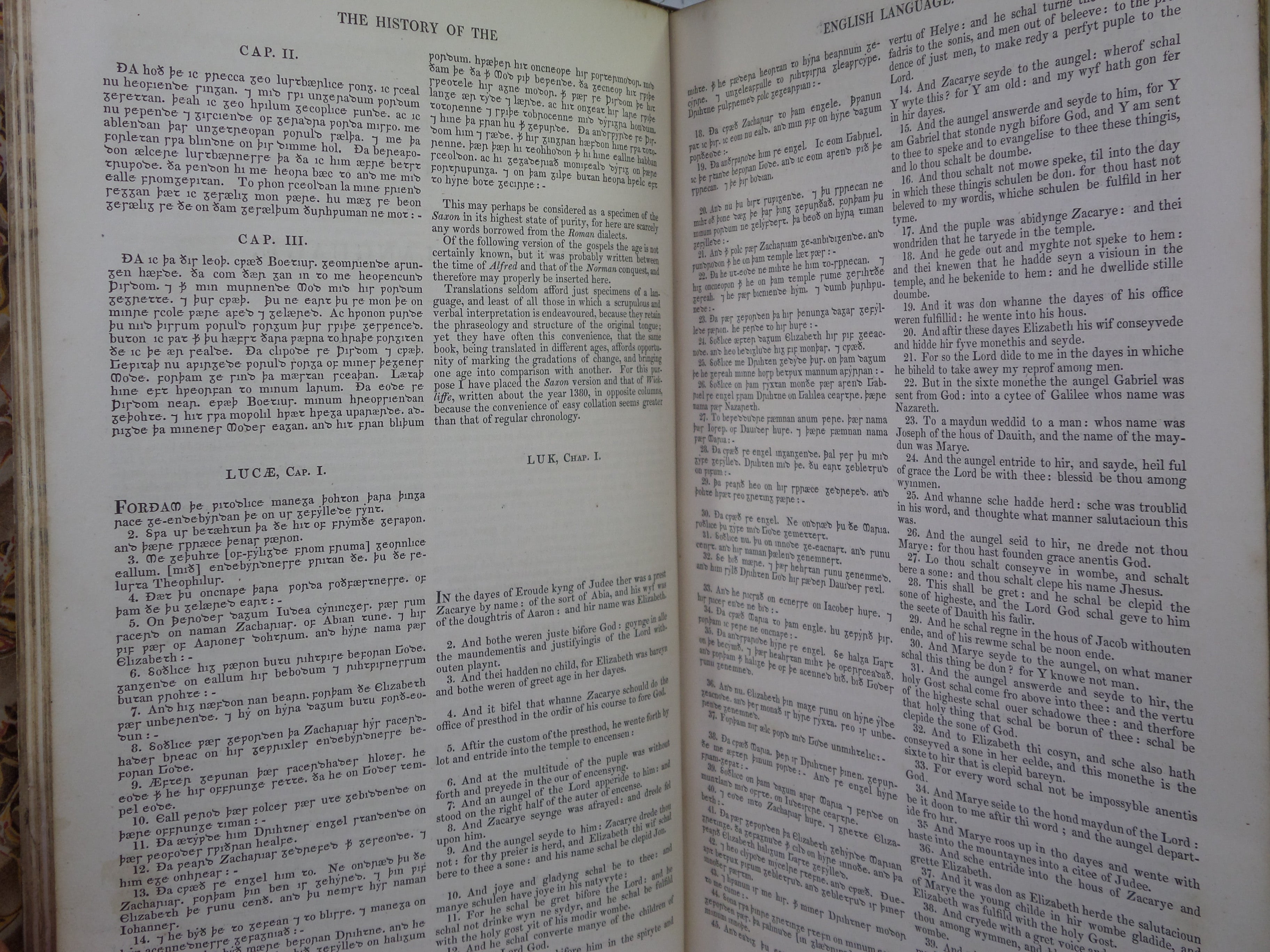 A DICTIONARY OF THE ENGLISH LANGUAGE BY SAMUEL JOHNSON 1830 LEATHER BINDING