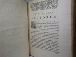 [PLUTARCH'S PARALLEL LIVES] PLUTARCHI CHAERONENSIS VITAE PARALLELAE CUM SINGULIS A LIQUOT GRAECE ET LATINE 1723-29