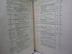 [PLUTARCH'S PARALLEL LIVES] PLUTARCHI CHAERONENSIS VITAE PARALLELAE CUM SINGULIS A LIQUOT GRAECE ET LATINE 1723-29