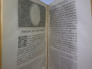 [PLUTARCH'S PARALLEL LIVES] PLUTARCHI CHAERONENSIS VITAE PARALLELAE CUM SINGULIS A LIQUOT GRAECE ET LATINE 1723-29