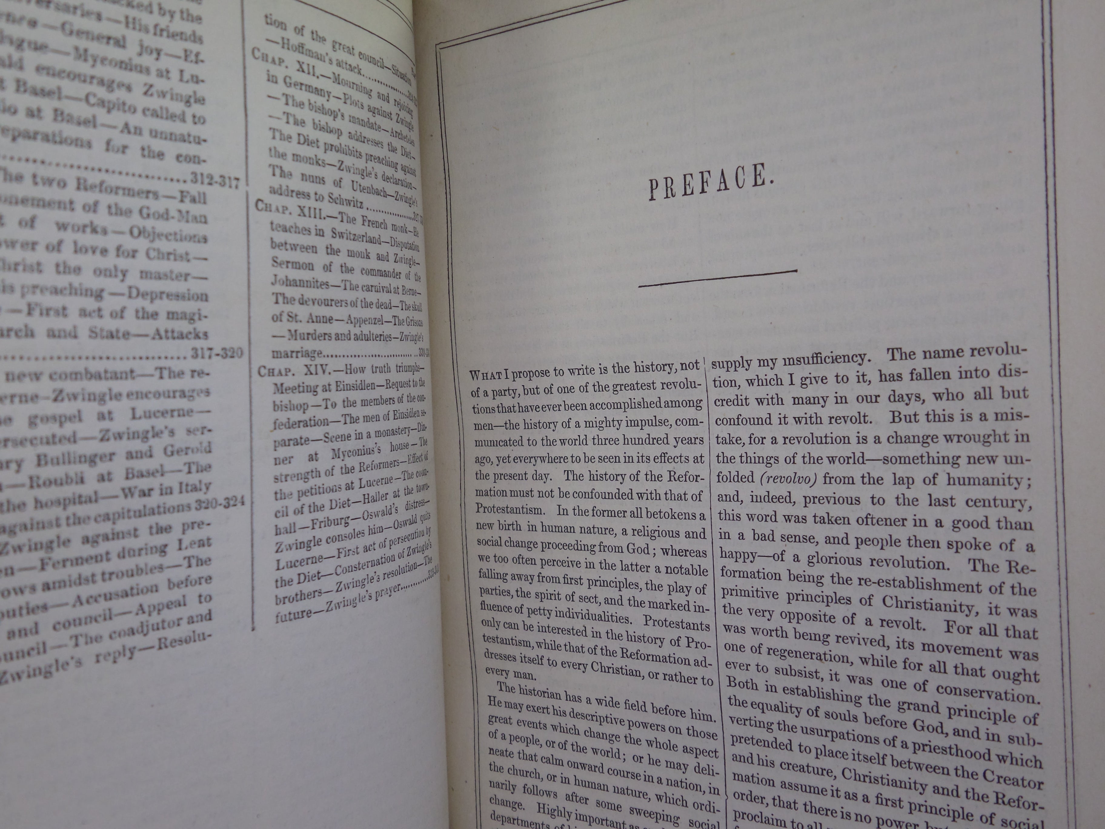 HISTORY OF THE REFORMATION IN THE SIXTEENTH CENTURY BY J.H. MERLE D'AUBIGNE 1846