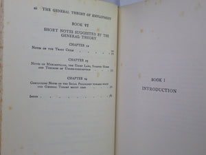 THE GENERAL THEORY OF EMPLOYMENT INTEREST AND MONEY BY JOHN MAYNARD KEYNES 1957