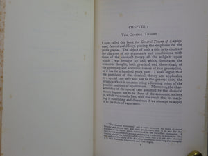 THE GENERAL THEORY OF EMPLOYMENT INTEREST AND MONEY BY JOHN MAYNARD KEYNES 1957