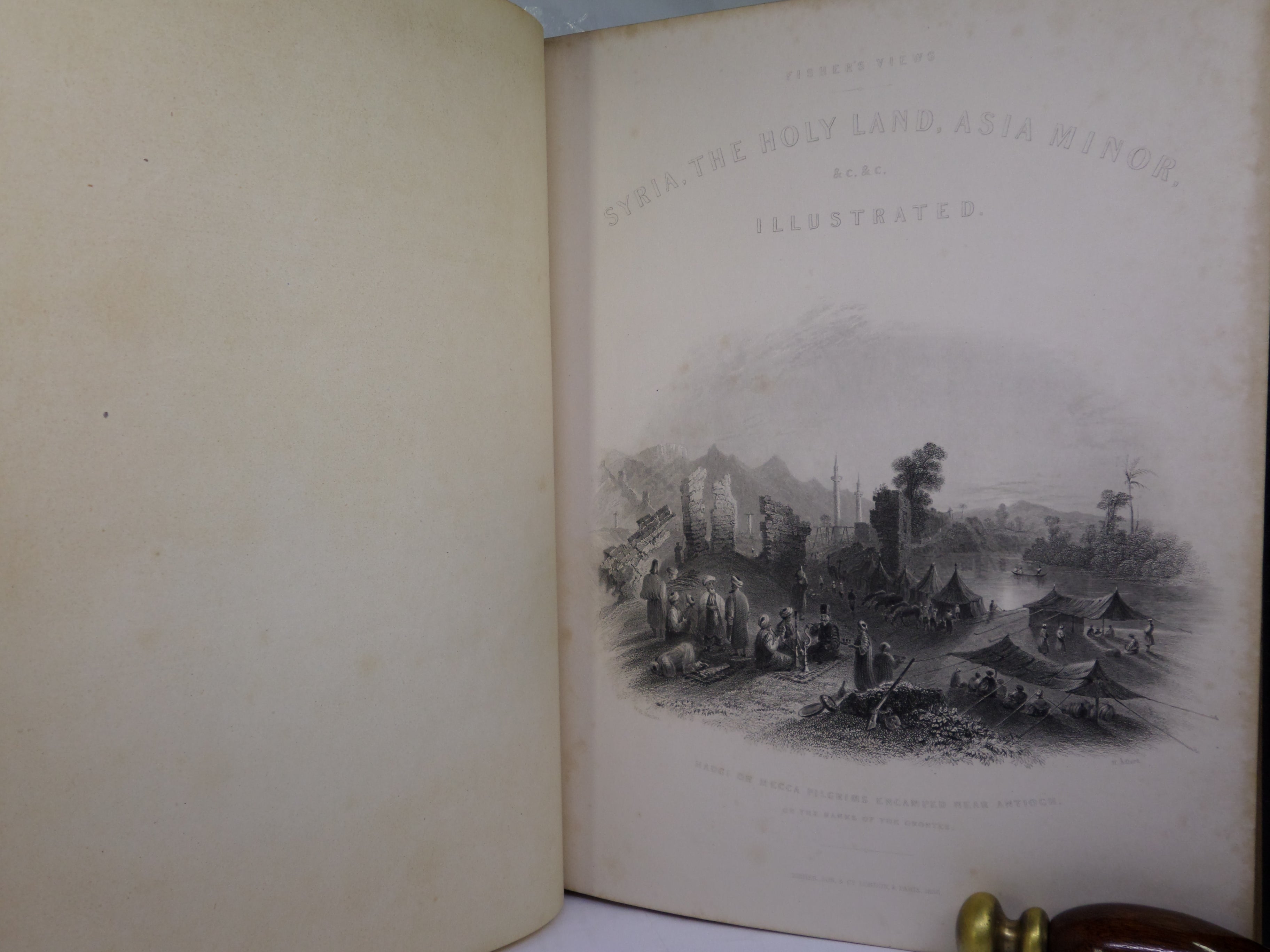 SYRIA, THE HOLY LAND, ASIA MINOR ILLUSTRATED BY JOHN CARNE 1836-38 FIRST EDITION