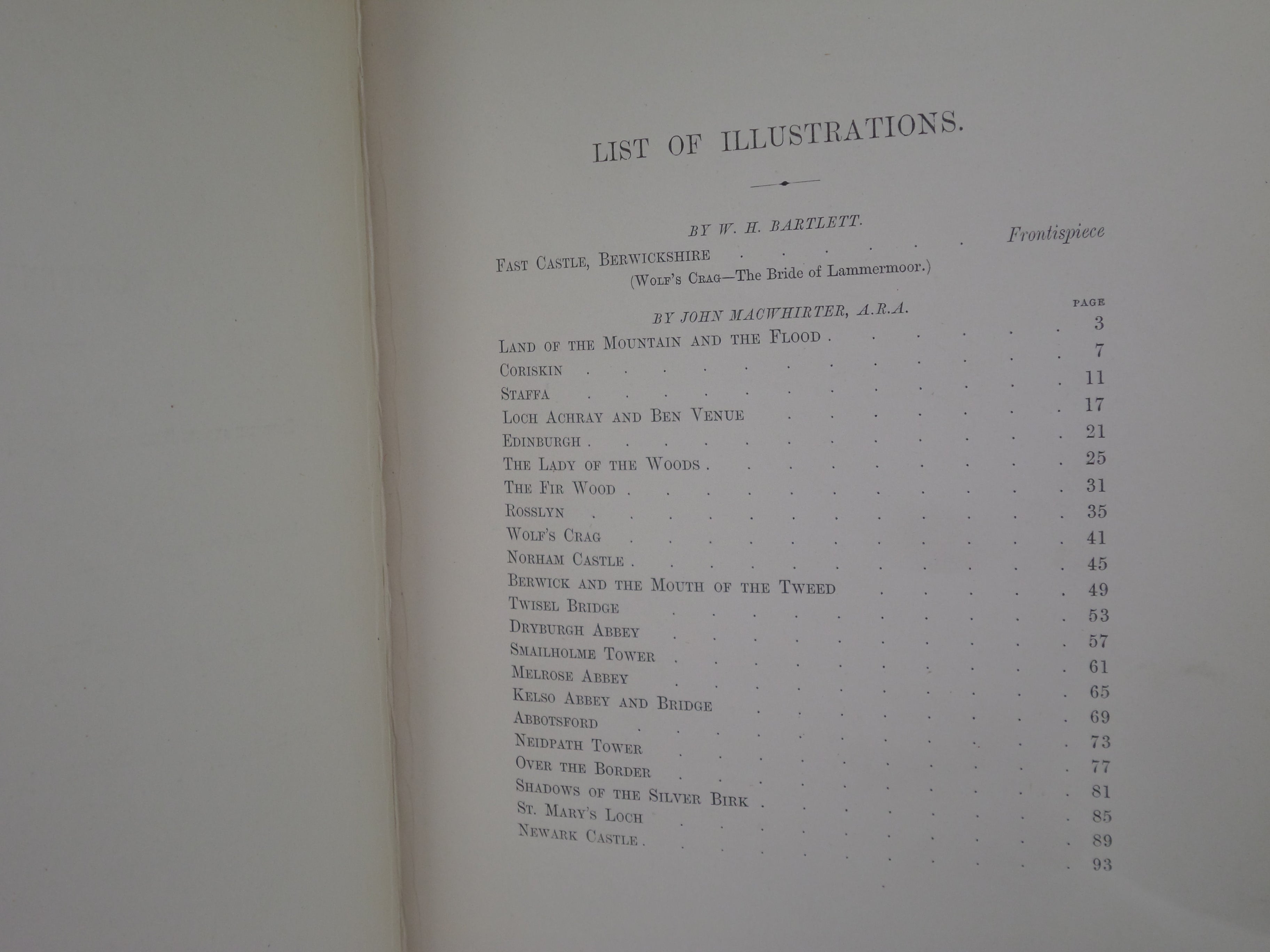 GLIMPSES OF THE LAND OF SCOTT BY DAVID HANNAY 1888 FINE LEATHER BINDING