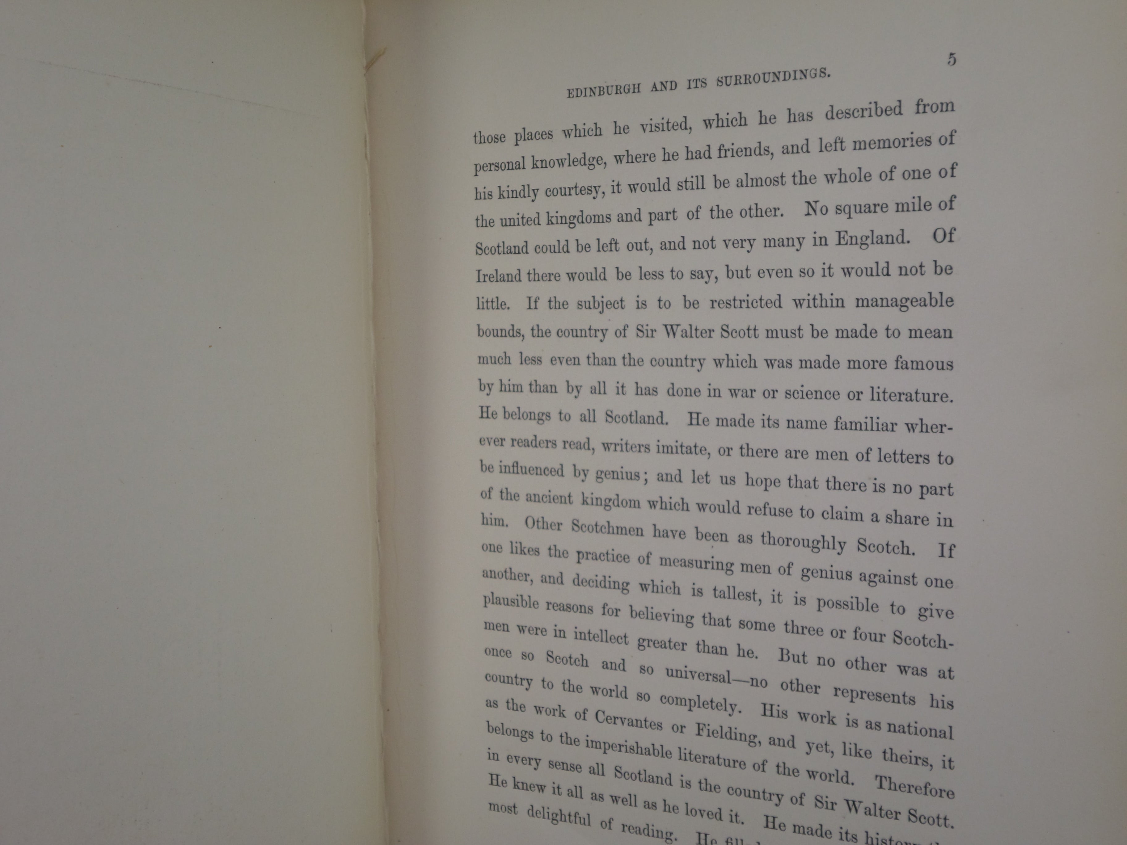 GLIMPSES OF THE LAND OF SCOTT BY DAVID HANNAY 1888 FINE LEATHER BINDING