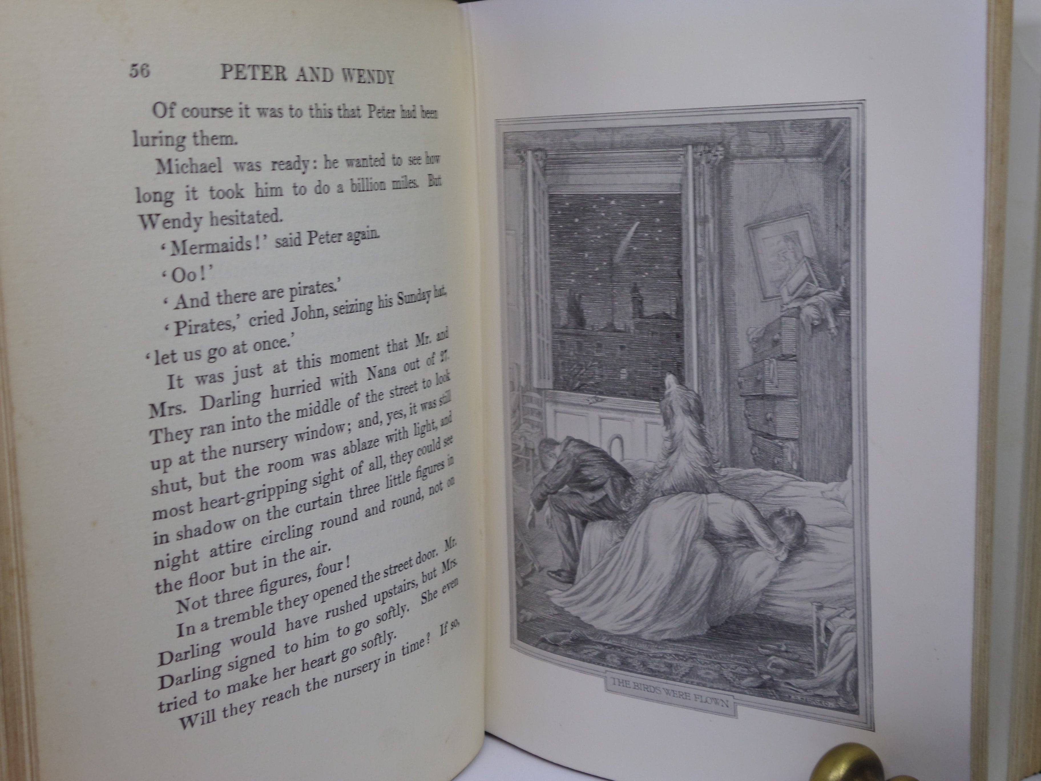 PETER AND WENDY BY J.M. BARRIE 1911 FIFTH EDITION