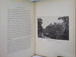 GLIMPSES OF THE LAND OF SCOTT BY DAVID HANNAY 1888 FINE LEATHER BINDING