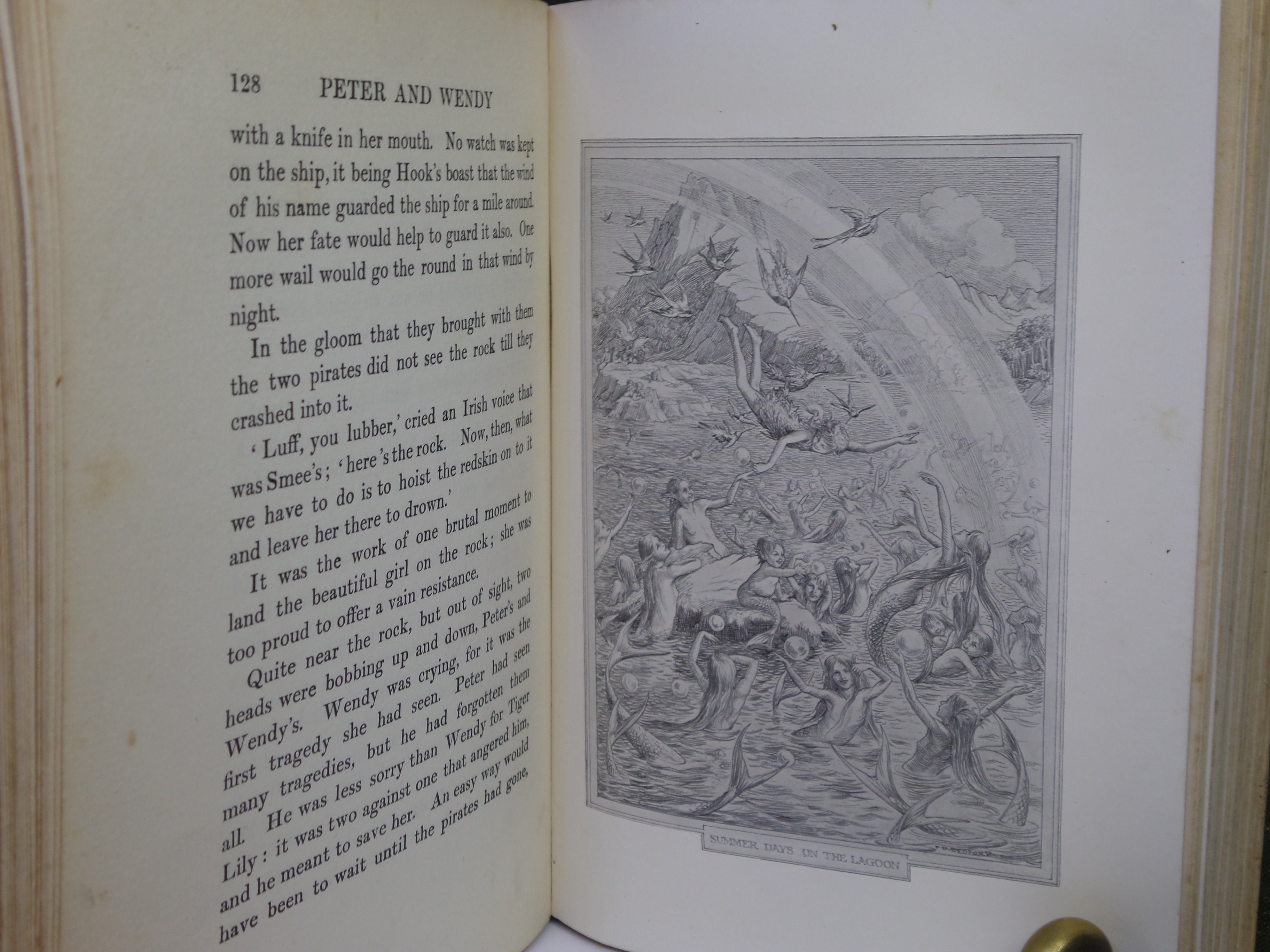 PETER AND WENDY BY J.M. BARRIE 1911 FIFTH EDITION