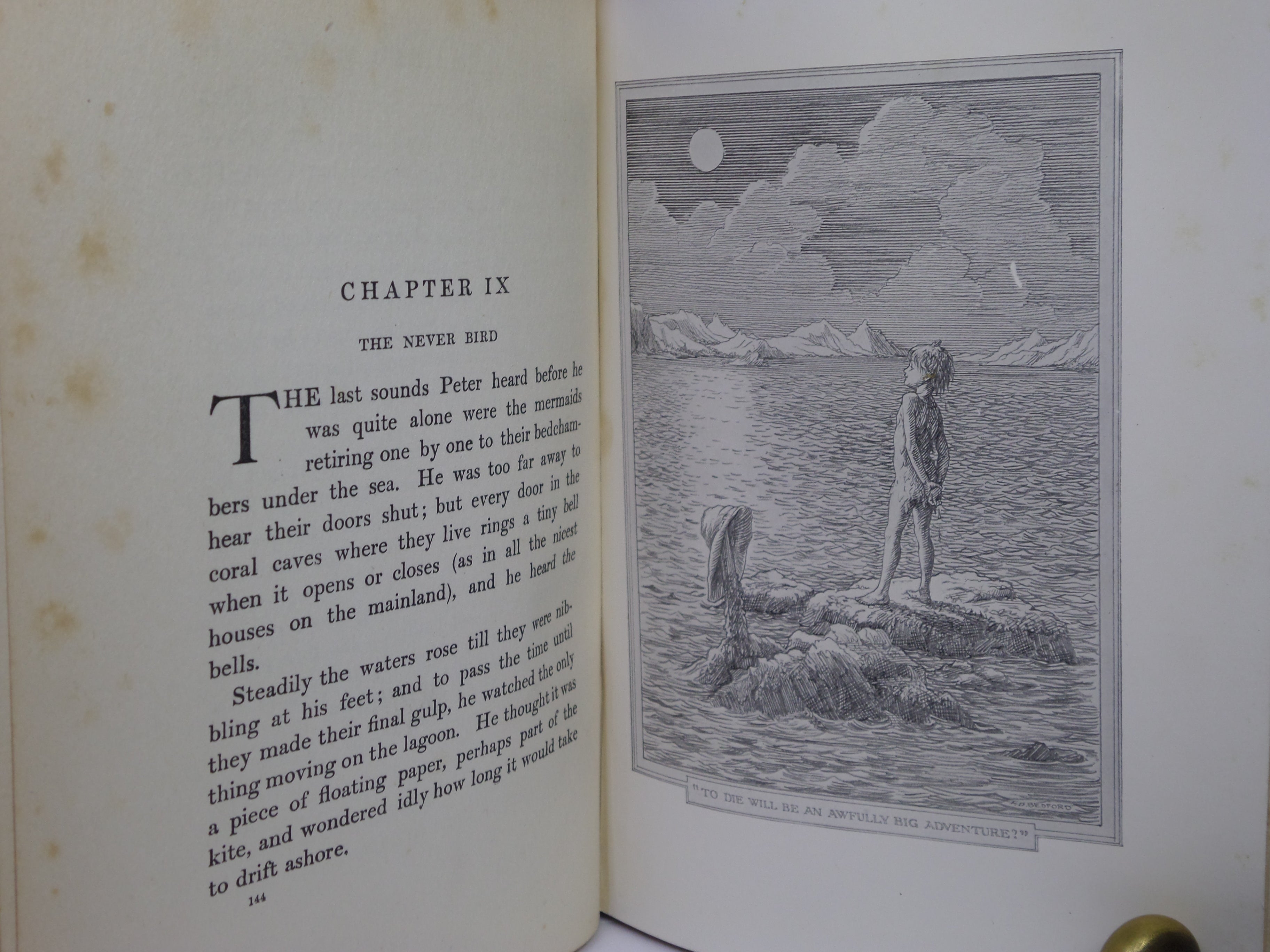 PETER AND WENDY BY J.M. BARRIE 1911 FIFTH EDITION