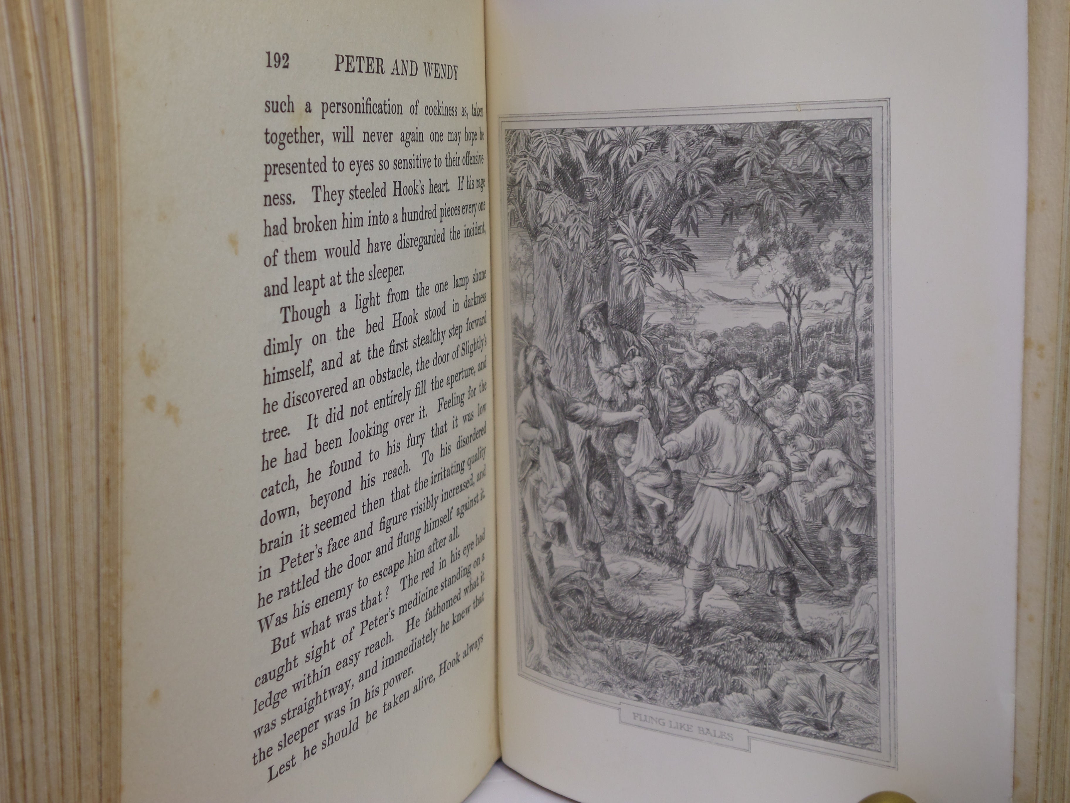 PETER AND WENDY BY J.M. BARRIE 1911 FIFTH EDITION