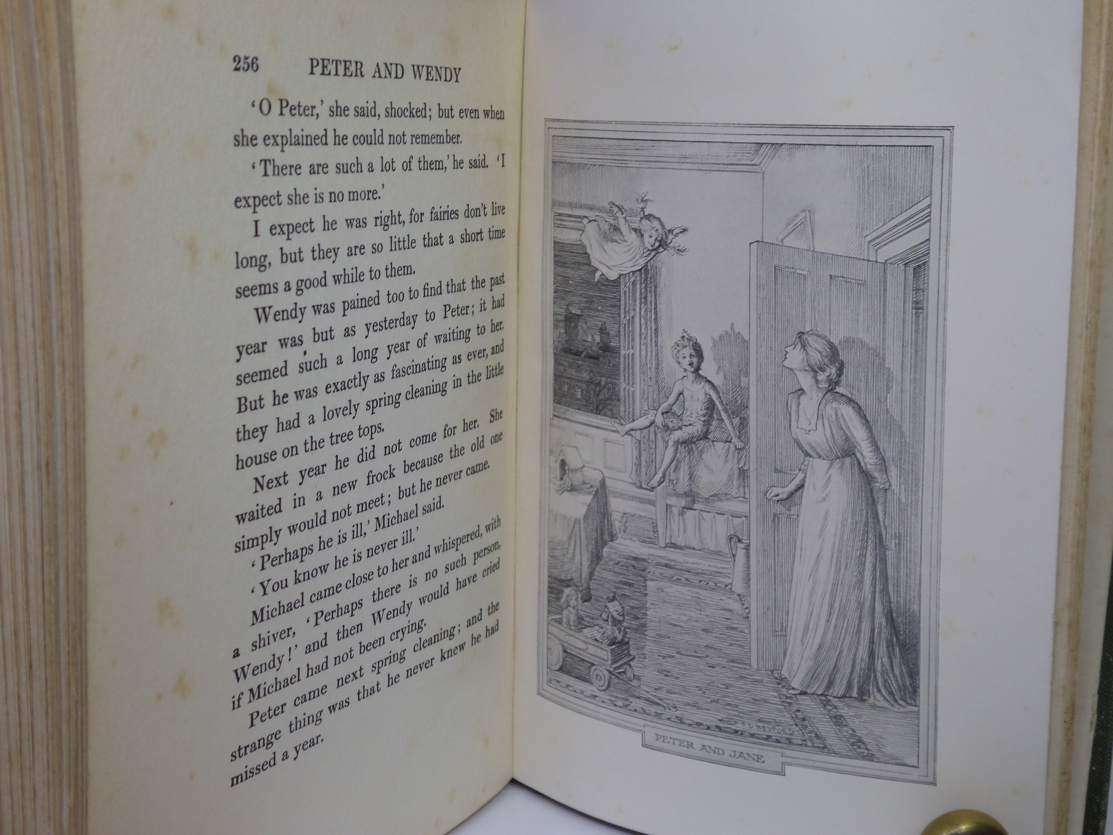 PETER AND WENDY BY J.M. BARRIE 1911 FIFTH EDITION