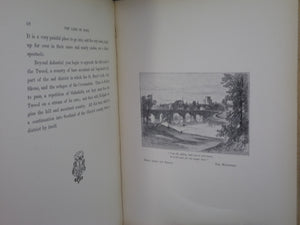 GLIMPSES OF THE LAND OF SCOTT BY DAVID HANNAY 1888 FINE LEATHER BINDING