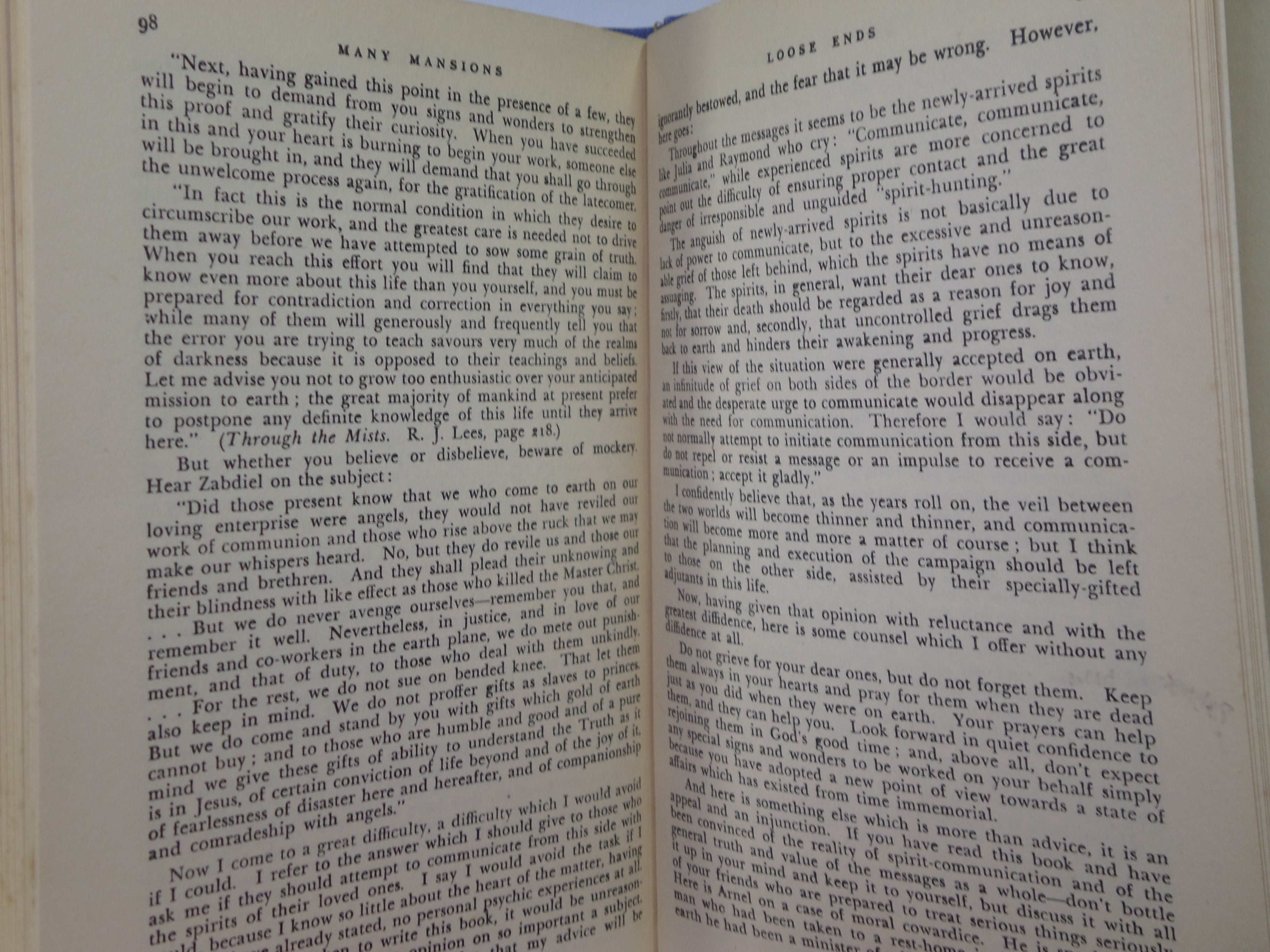 MANY MANSIONS BY LORD DOWDING 1954