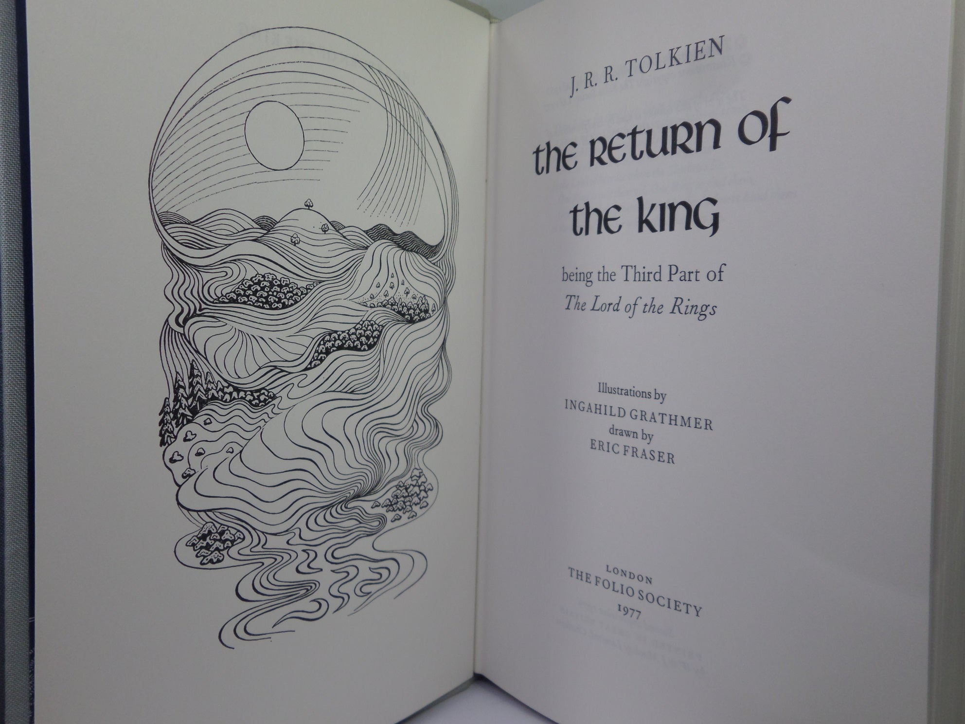 THE LORD OF THE RINGS BY J.R.R. TOLKIEN 1979 FOLIO SOCIETY EDITION
