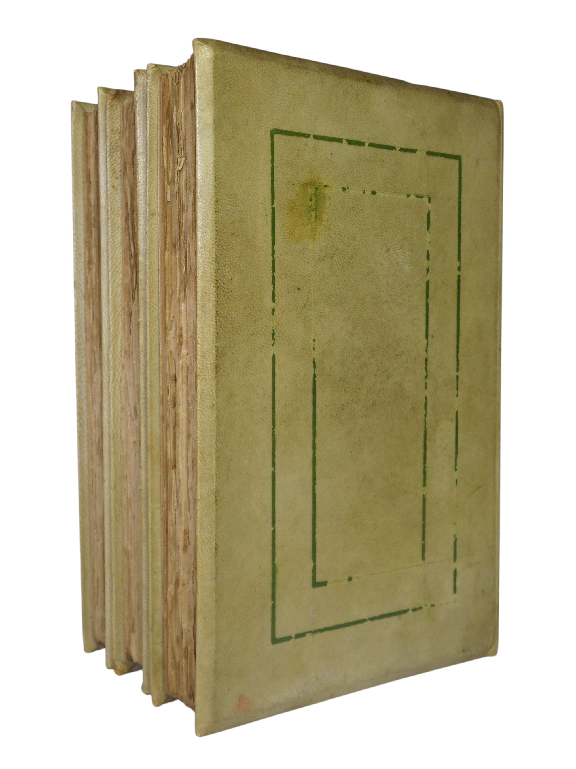 THE DIVINE COMEDY BY DANTE ALIGHIERI 1904 GIANNINI FAMILY HAND-PAINTED BINDINGS