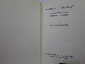 A STUDY IN SCARLET BY ARTHUR CONAN DOYLE CA.1950