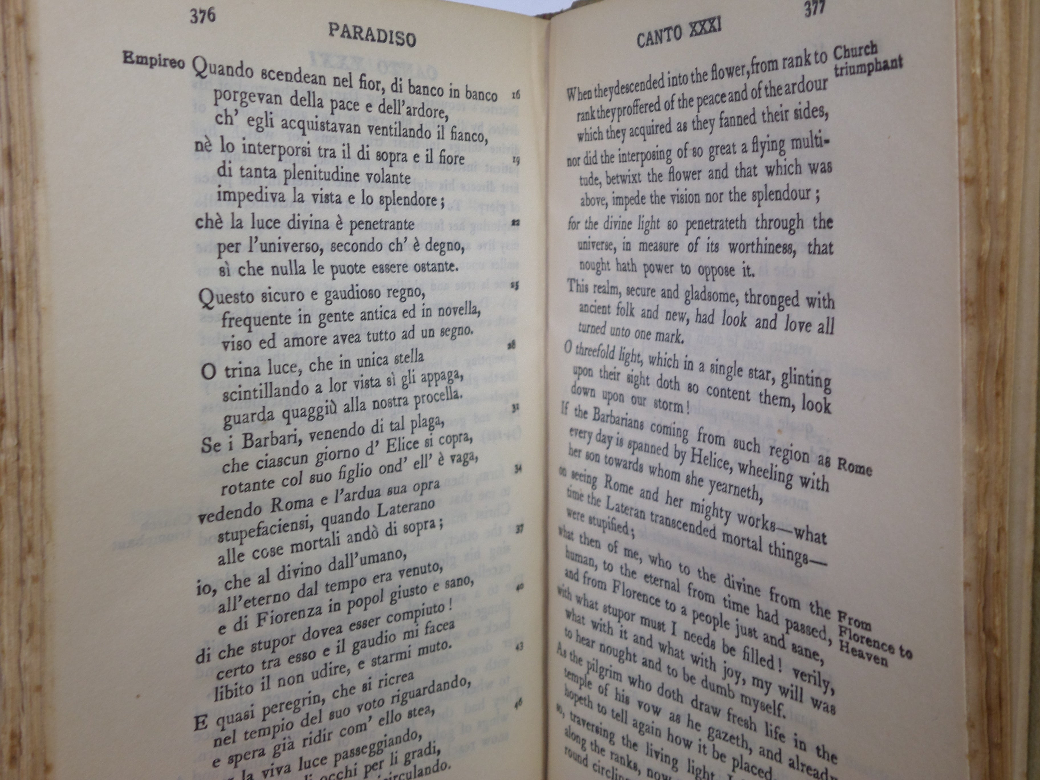 THE DIVINE COMEDY BY DANTE ALIGHIERI 1904 GIANNINI FAMILY HAND-PAINTED BINDINGS