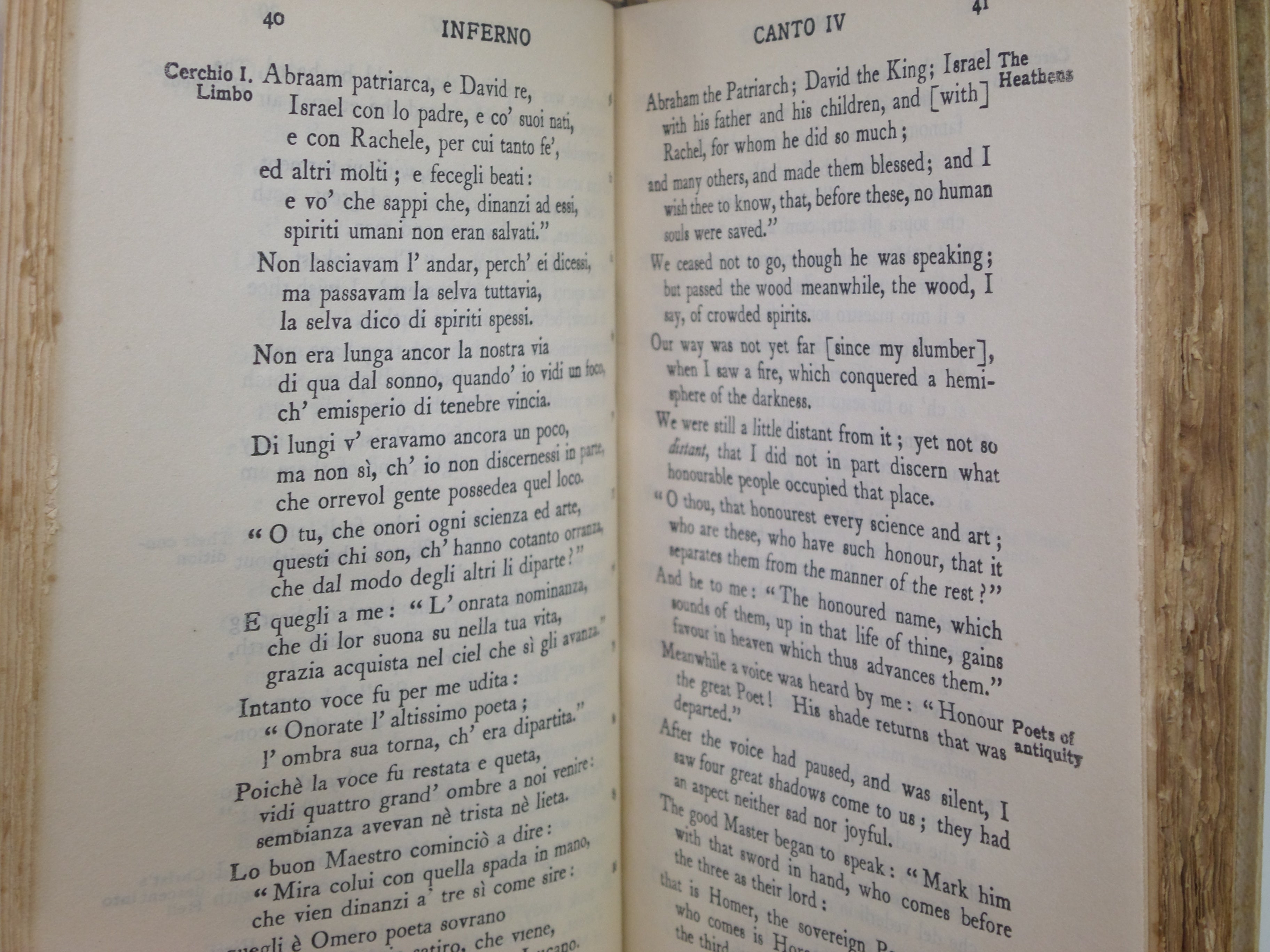 THE DIVINE COMEDY BY DANTE ALIGHIERI 1904 GIANNINI FAMILY HAND-PAINTED BINDINGS