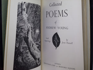 COLLECTED POEMS OF ANDREW YOUNG 1950 FINE BINDING