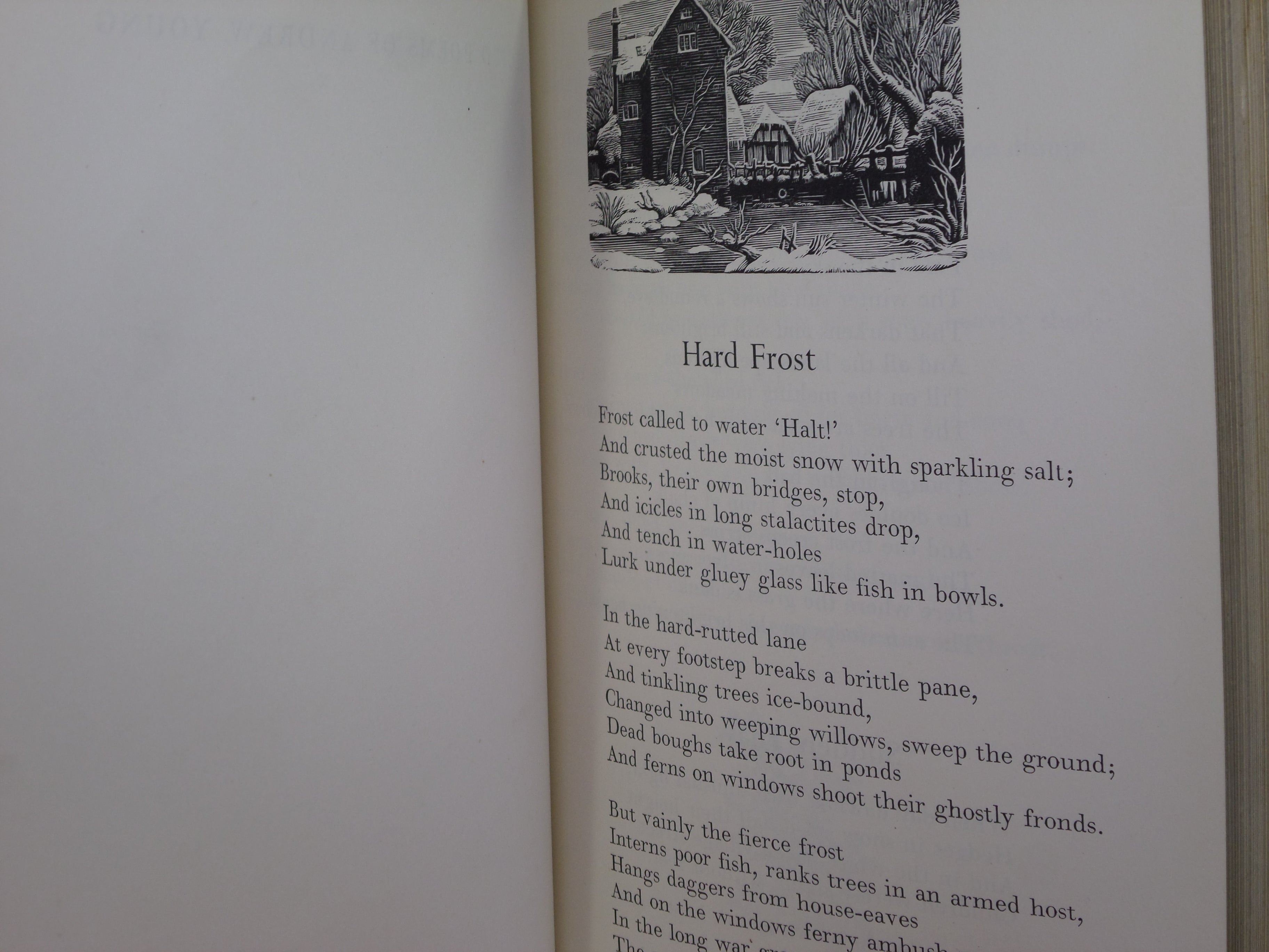 COLLECTED POEMS OF ANDREW YOUNG 1950 FINE BINDING