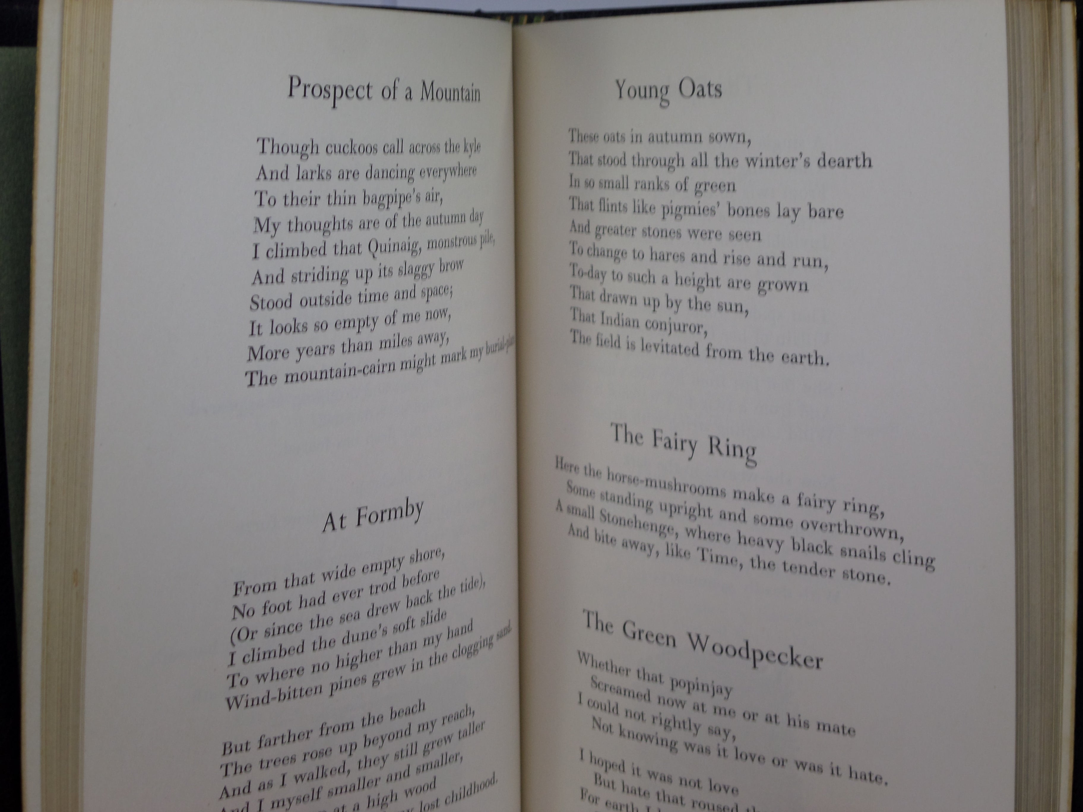 COLLECTED POEMS OF ANDREW YOUNG 1950 FINE BINDING