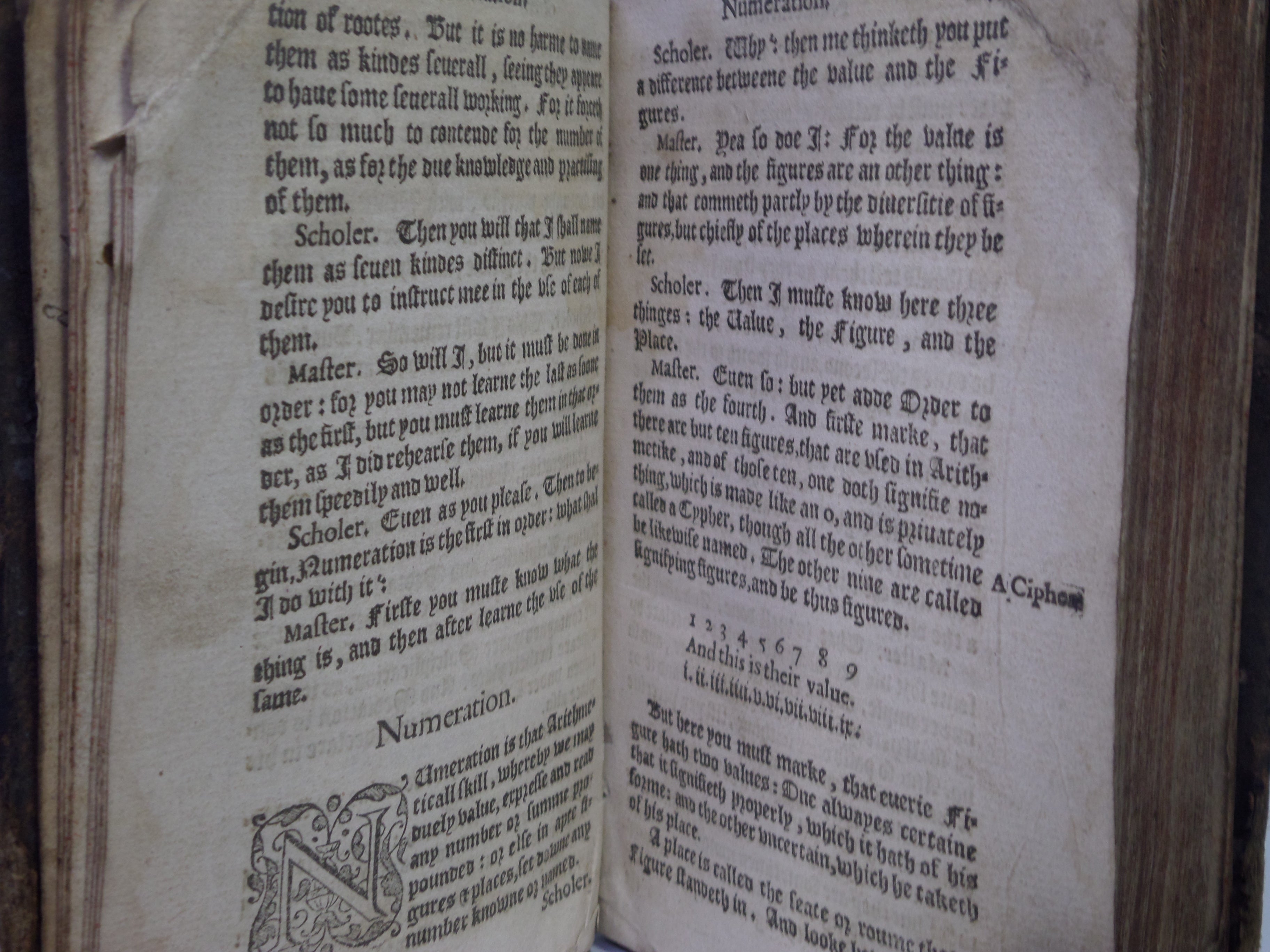 THE GROUNDE OF ARTES: TEACHING THE WORK AND PRACTISE OF ARITHMETIKE BY ROBERT RECORDE CIRCA 1580'S