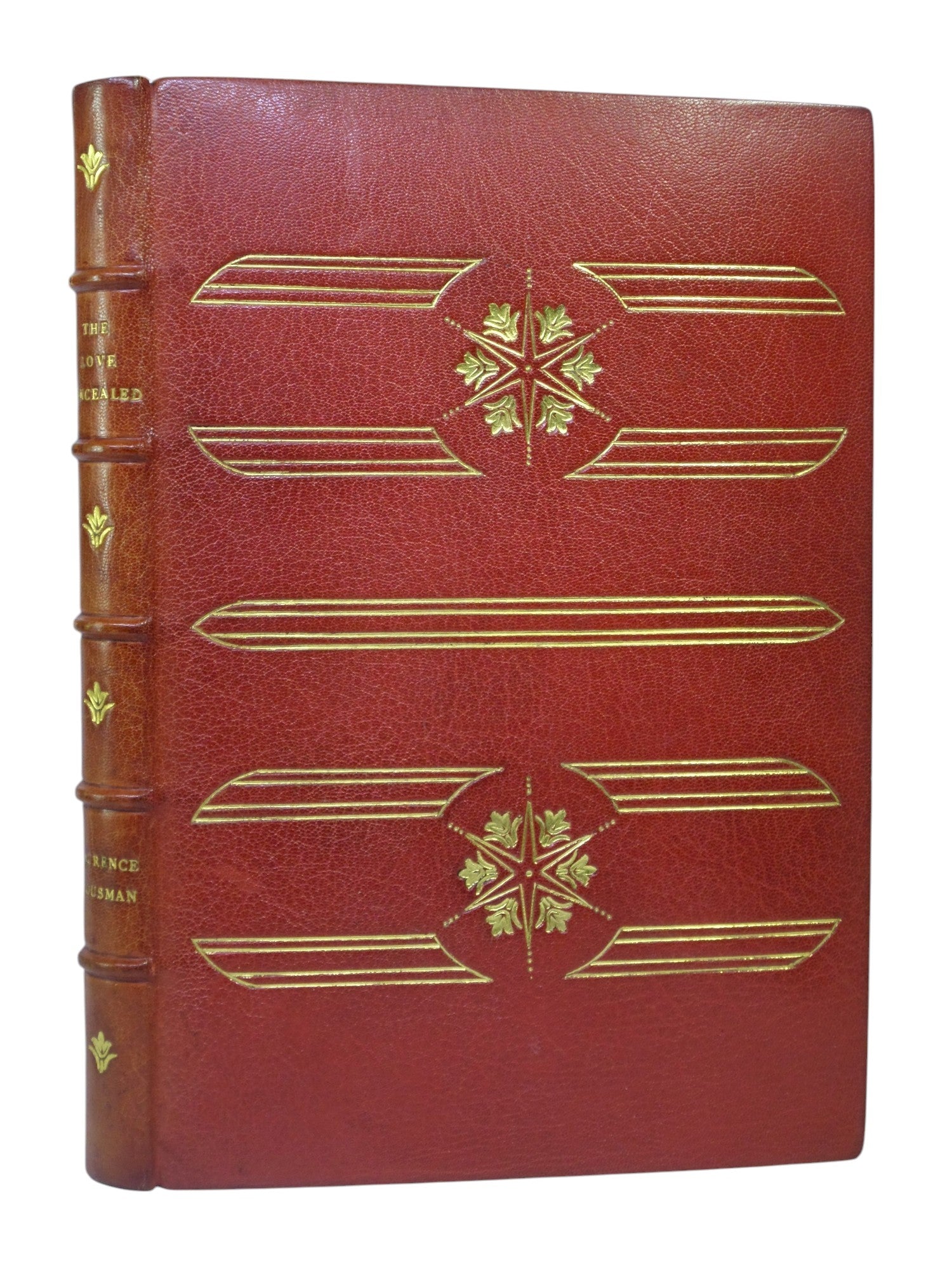 THE LOVE CONCEALED BY LAURENCE HOUSMAN 1928 FINE BINDING