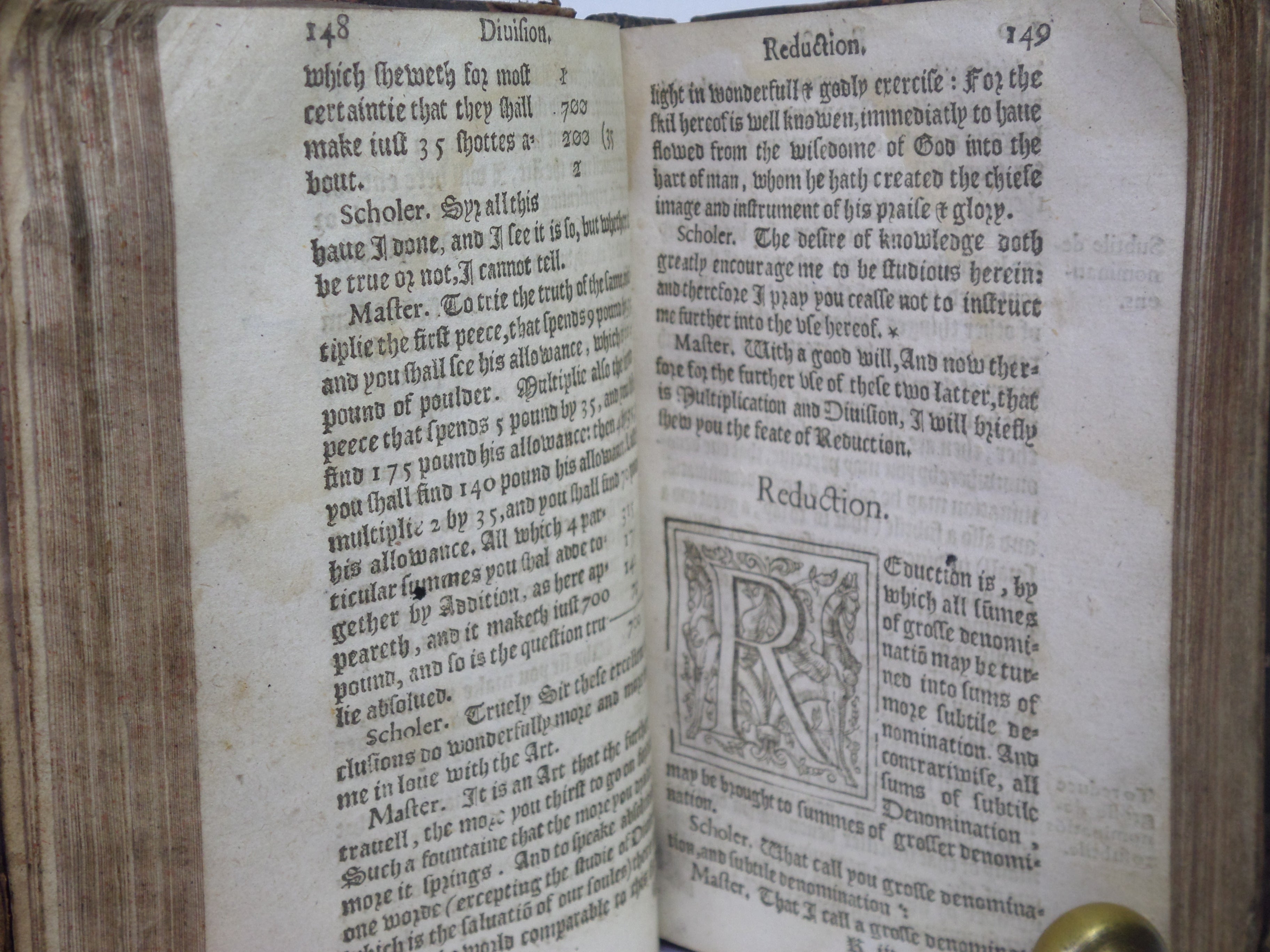 THE GROUNDE OF ARTES: TEACHING THE WORK AND PRACTISE OF ARITHMETIKE BY ROBERT RECORDE CIRCA 1580'S