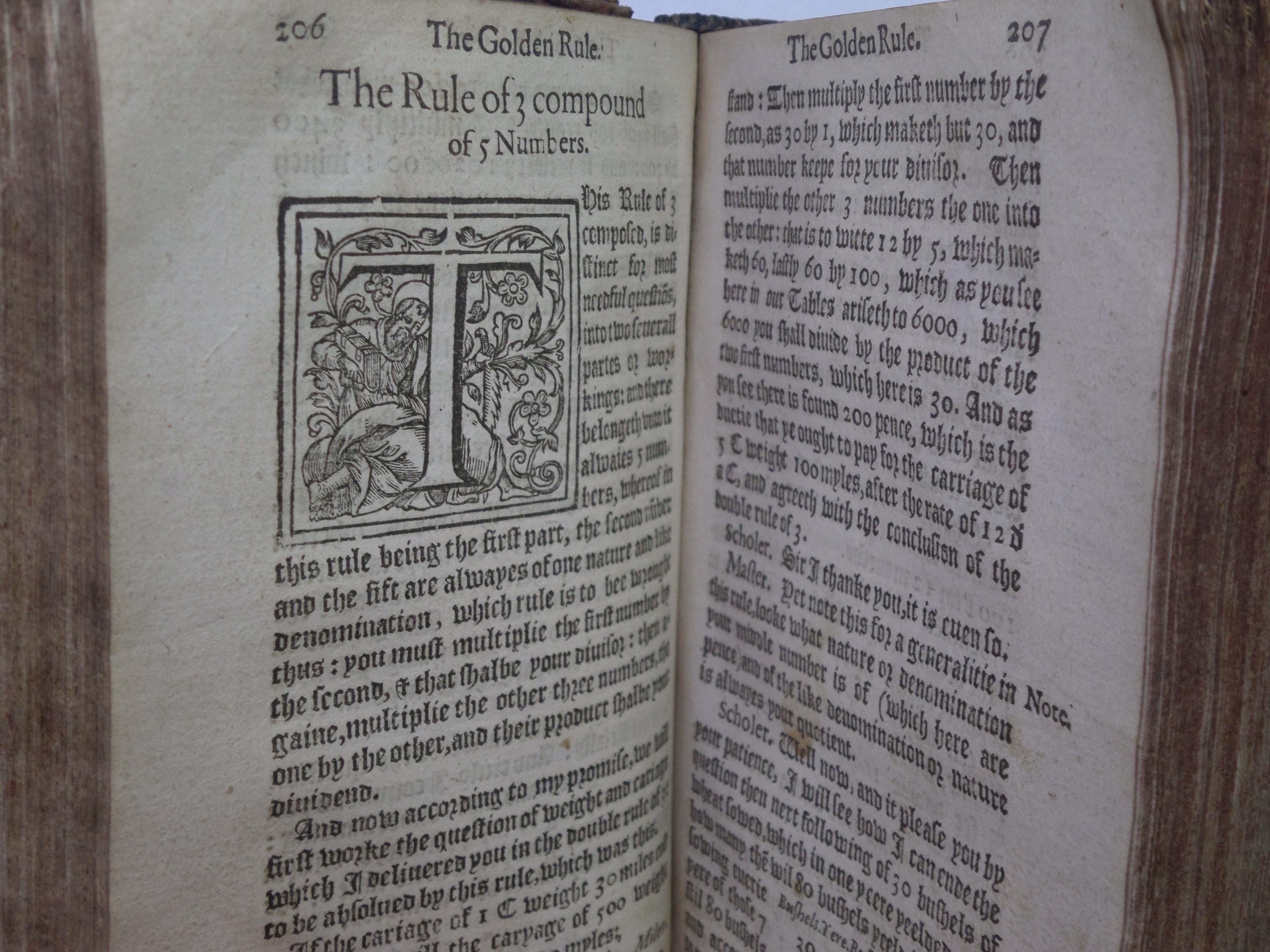 THE GROUNDE OF ARTES: TEACHING THE WORK AND PRACTISE OF ARITHMETIKE BY ROBERT RECORDE CIRCA 1580'S