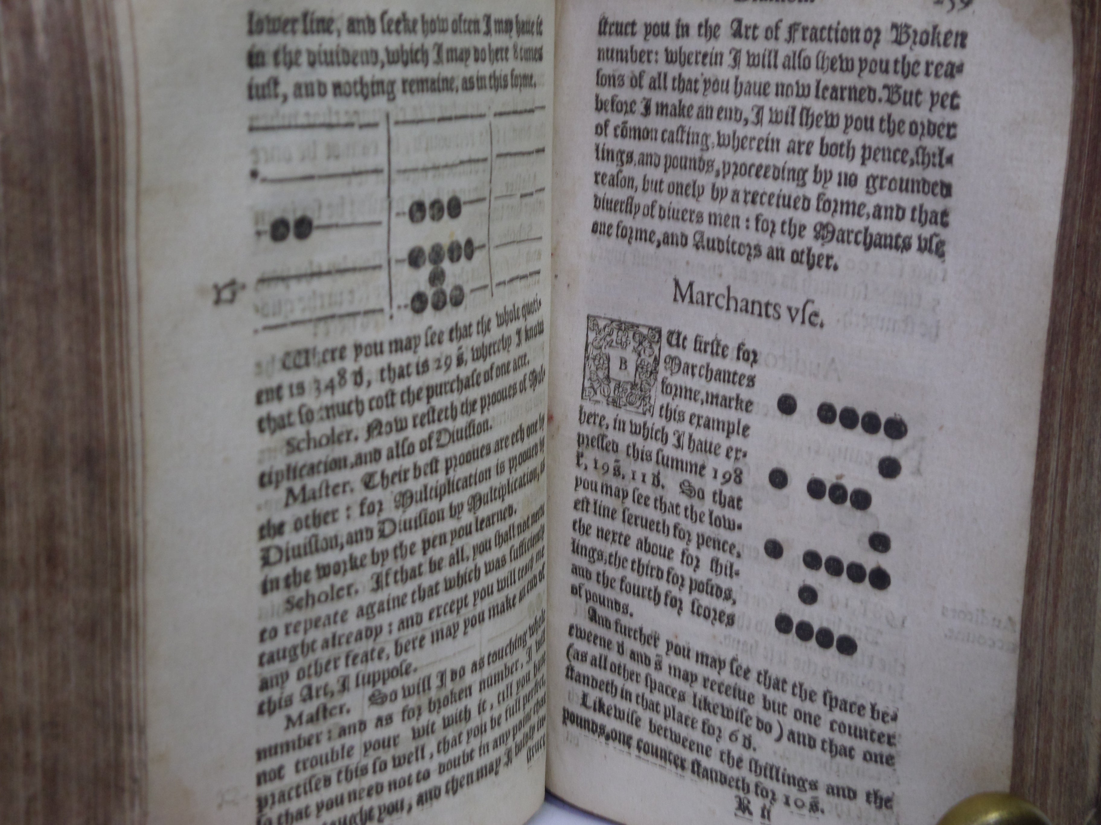THE GROUNDE OF ARTES: TEACHING THE WORK AND PRACTISE OF ARITHMETIKE BY ROBERT RECORDE CIRCA 1580'S