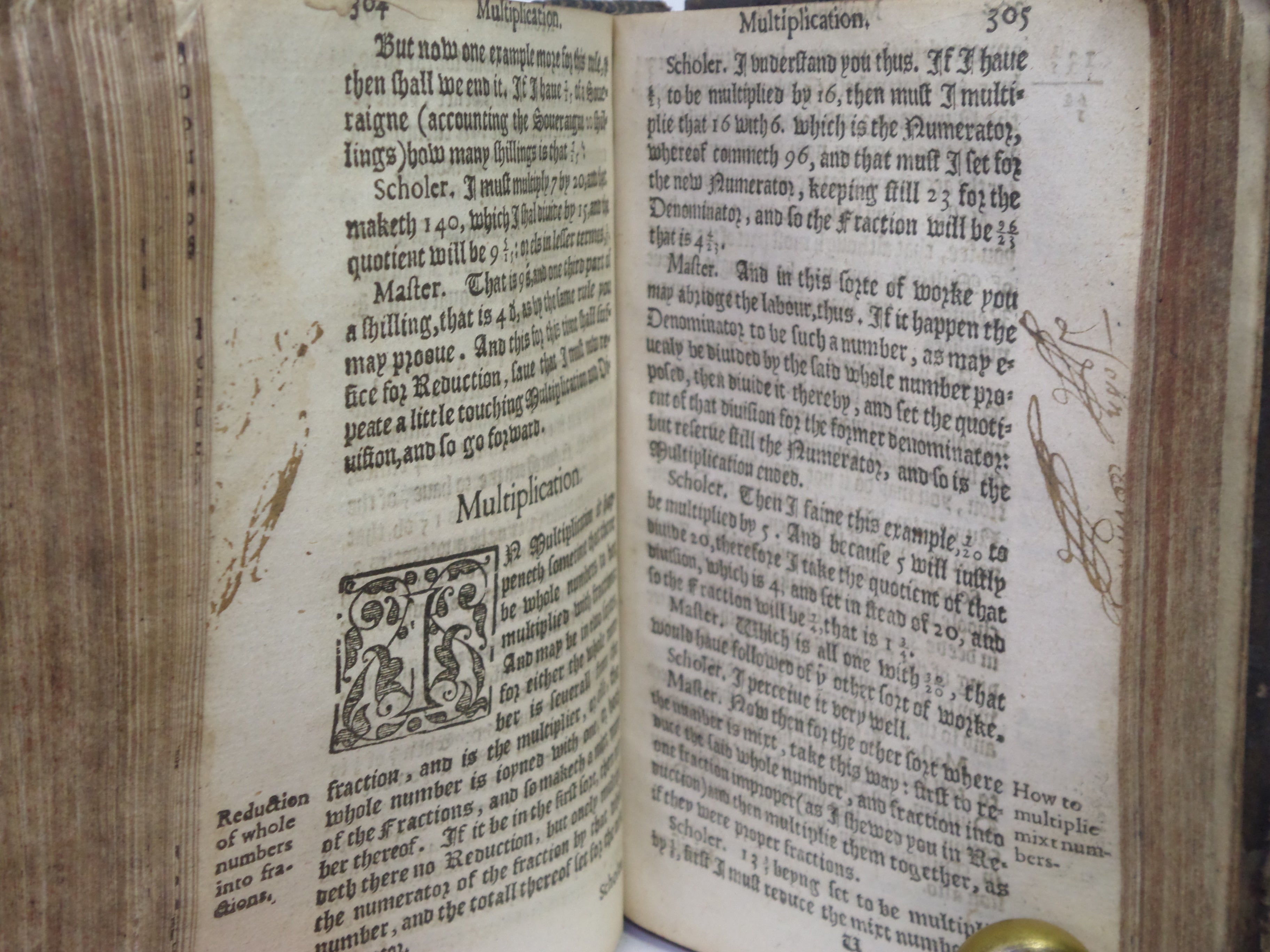 THE GROUNDE OF ARTES: TEACHING THE WORK AND PRACTISE OF ARITHMETIKE BY ROBERT RECORDE CIRCA 1580'S