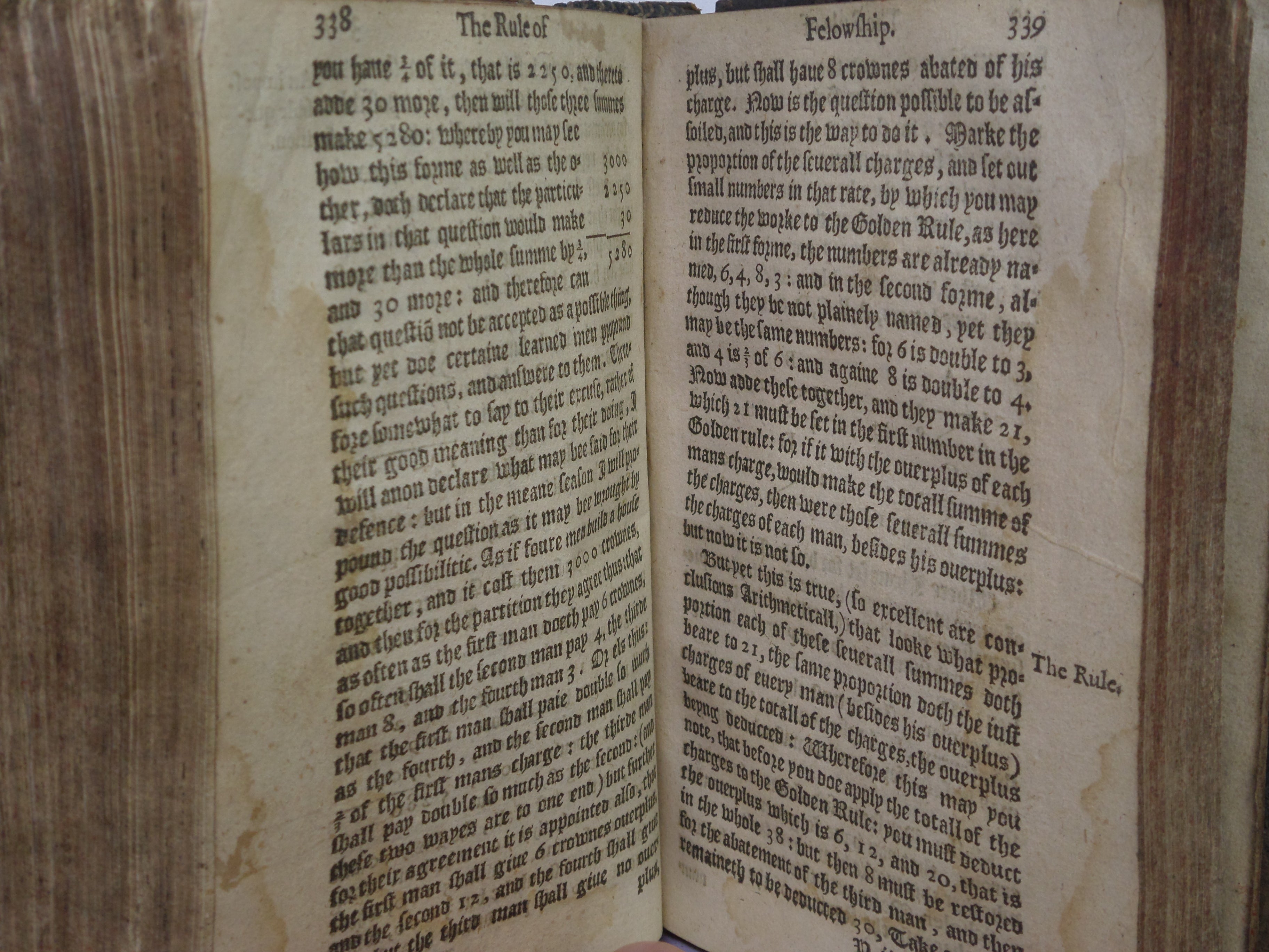 THE GROUNDE OF ARTES: TEACHING THE WORK AND PRACTISE OF ARITHMETIKE BY ROBERT RECORDE CIRCA 1580'S