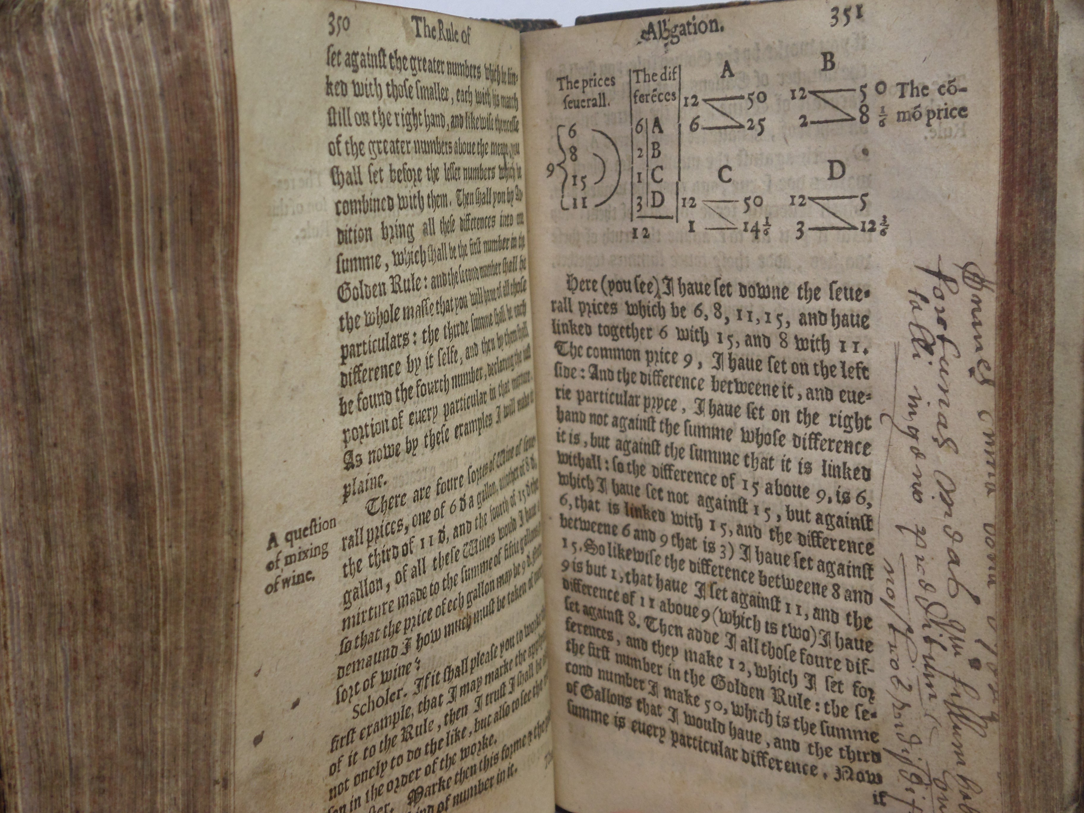 THE GROUNDE OF ARTES: TEACHING THE WORK AND PRACTISE OF ARITHMETIKE BY ROBERT RECORDE CIRCA 1580'S