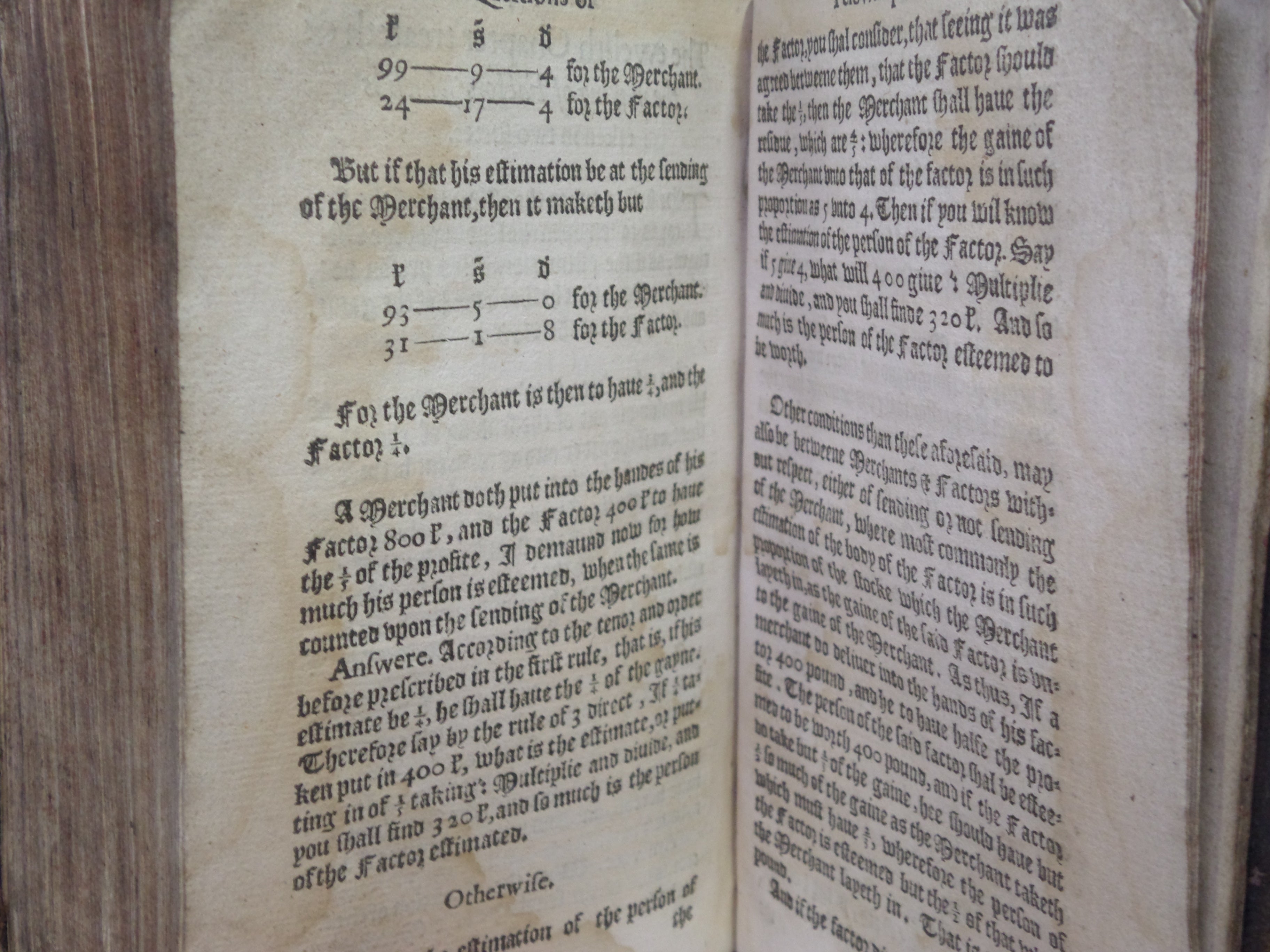 THE GROUNDE OF ARTES: TEACHING THE WORK AND PRACTISE OF ARITHMETIKE BY ROBERT RECORDE CIRCA 1580'S