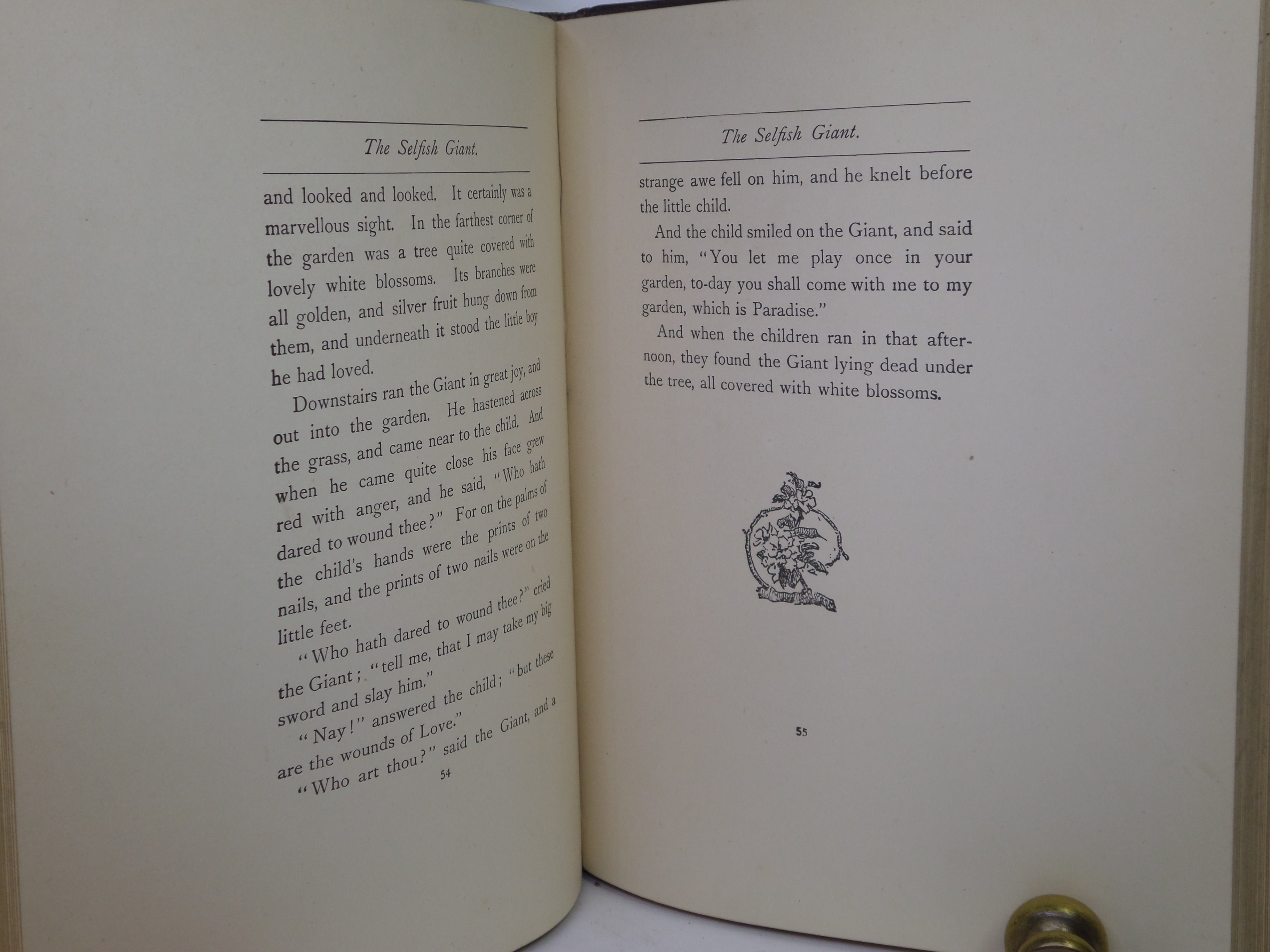 THE HAPPY PRINCE AND OTHER TALES BY OSCAR WILDE 1910 FINE ARTS & CRAFTS BINDING
