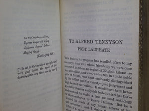 THE GOLDEN TREASURY BY FRANCIS TURNER PALGRAVE 1950 FINE BINDING