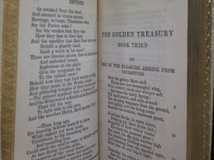 THE GOLDEN TREASURY BY FRANCIS TURNER PALGRAVE 1950 FINE BINDING