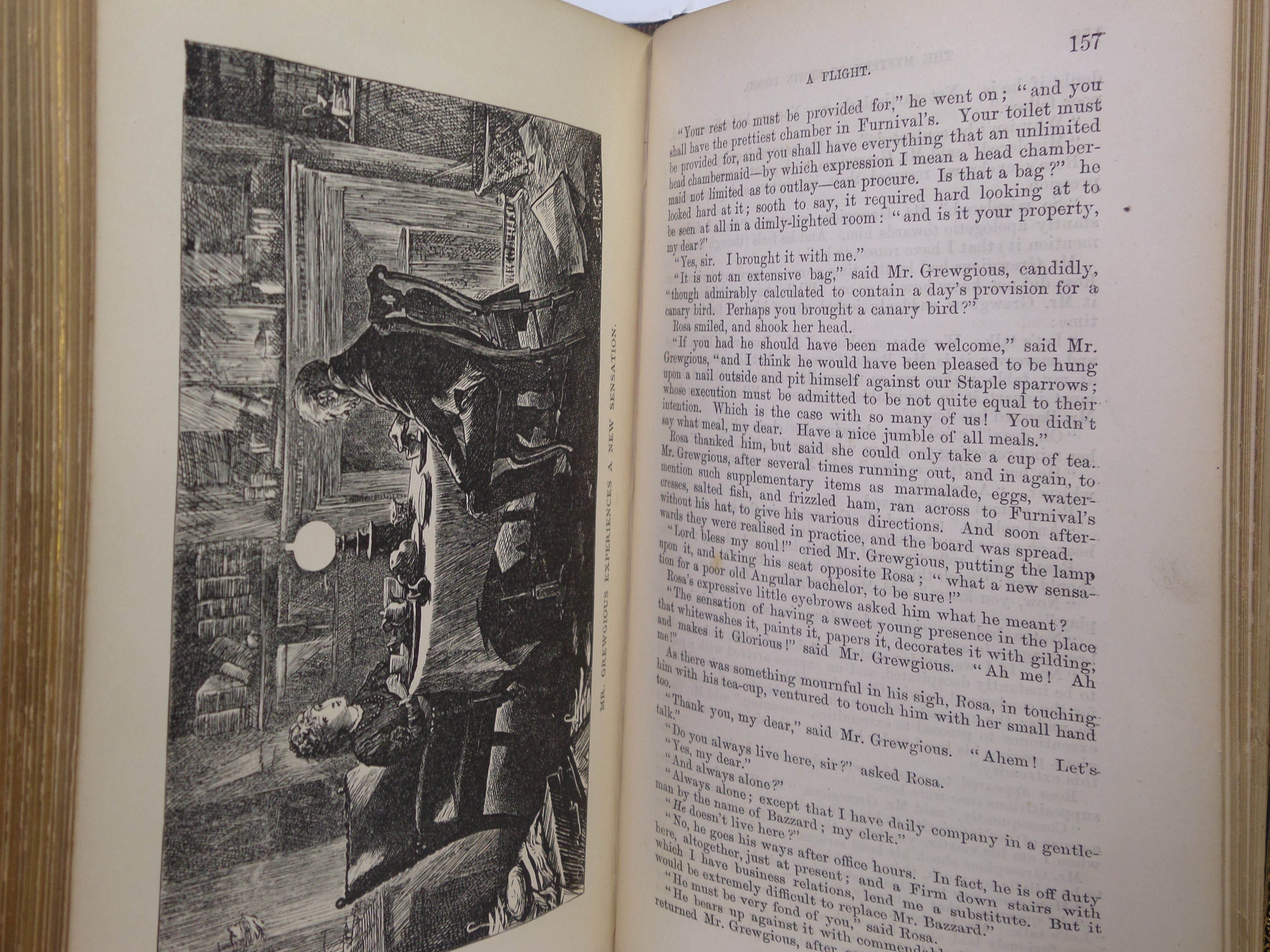 THE MYSTERY OF EDWIN DROOD BY CHARLES DICKENS 1870 FIRST EDITION MANSELL BINDING