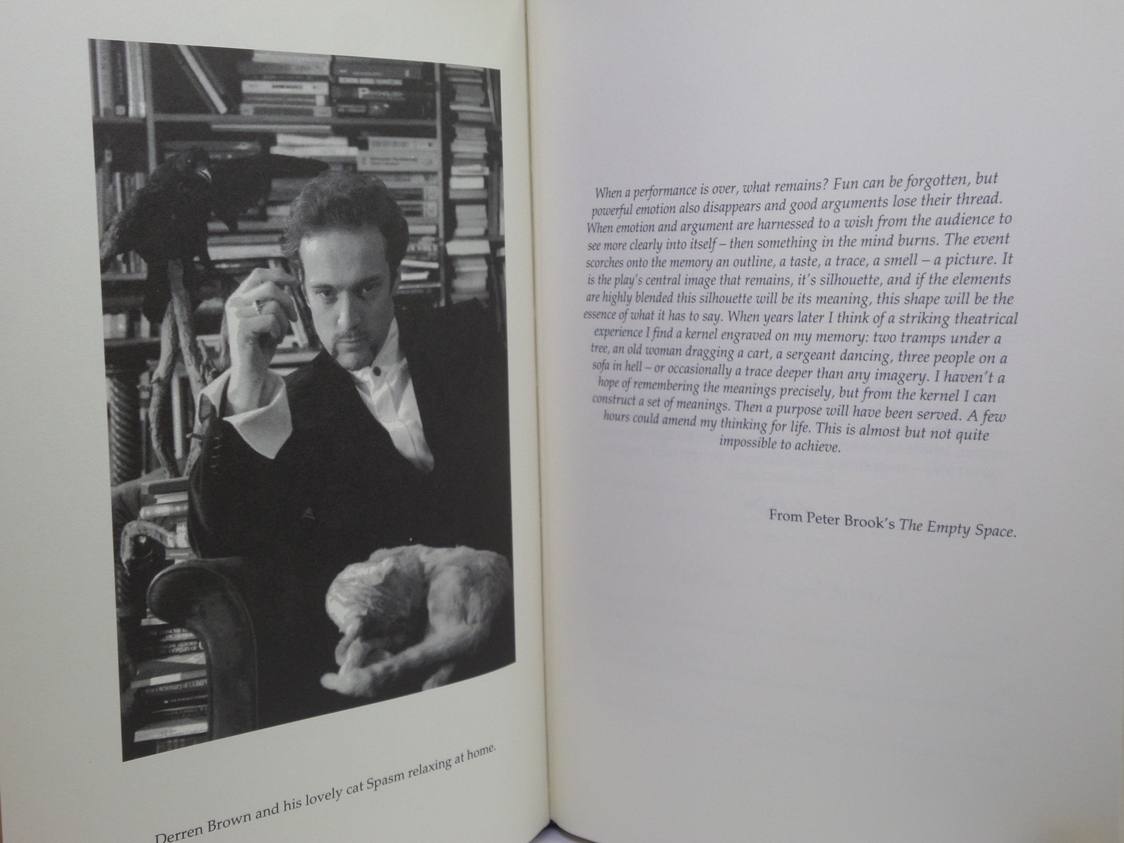 PURE EFFECT: DIRECT MIND READING AND MAGICAL ARTISTRY BY DERREN BROWN 2000 THIRD EDITION