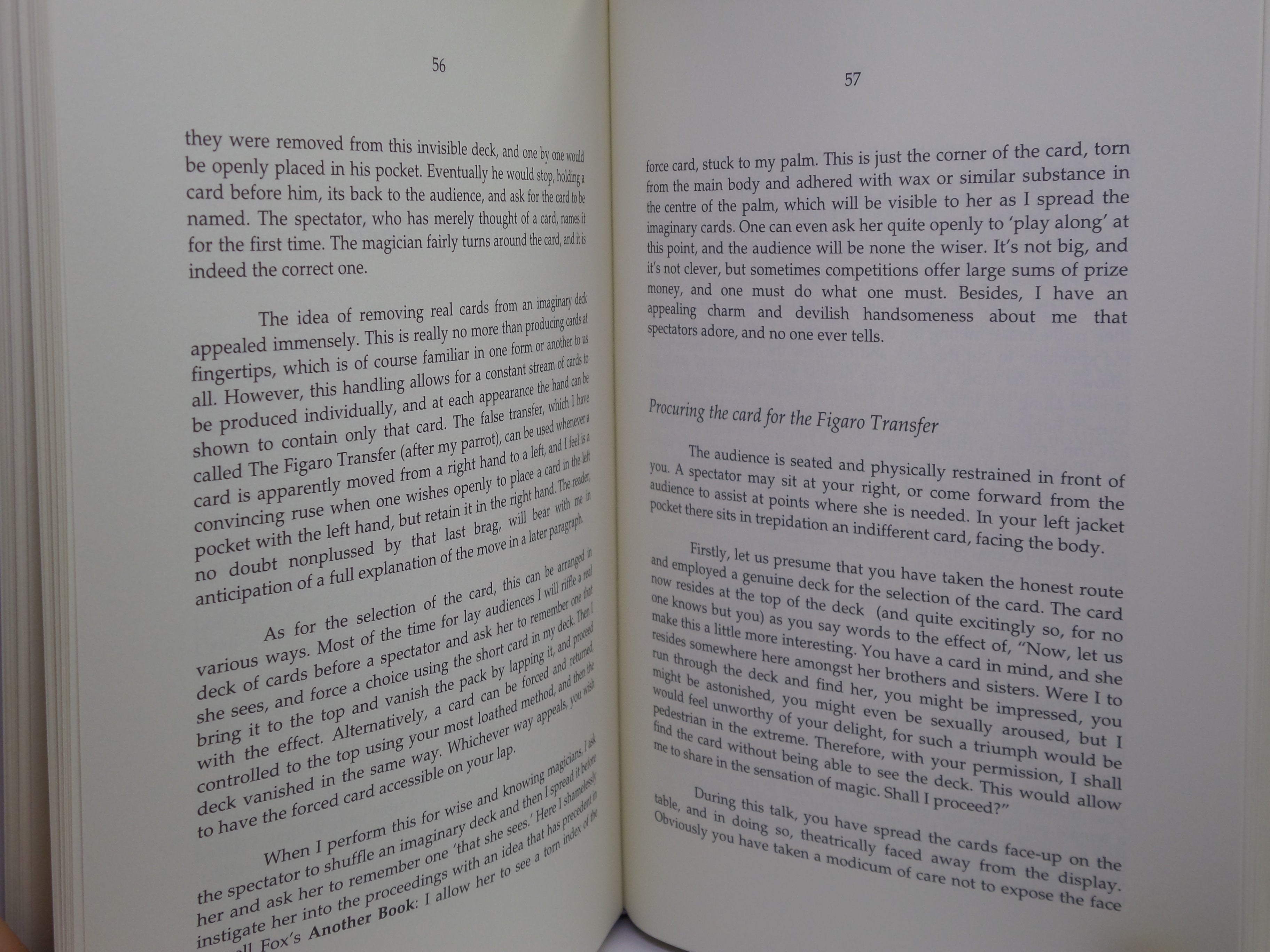 PURE EFFECT: DIRECT MIND READING AND MAGICAL ARTISTRY BY DERREN BROWN 2000 THIRD EDITION