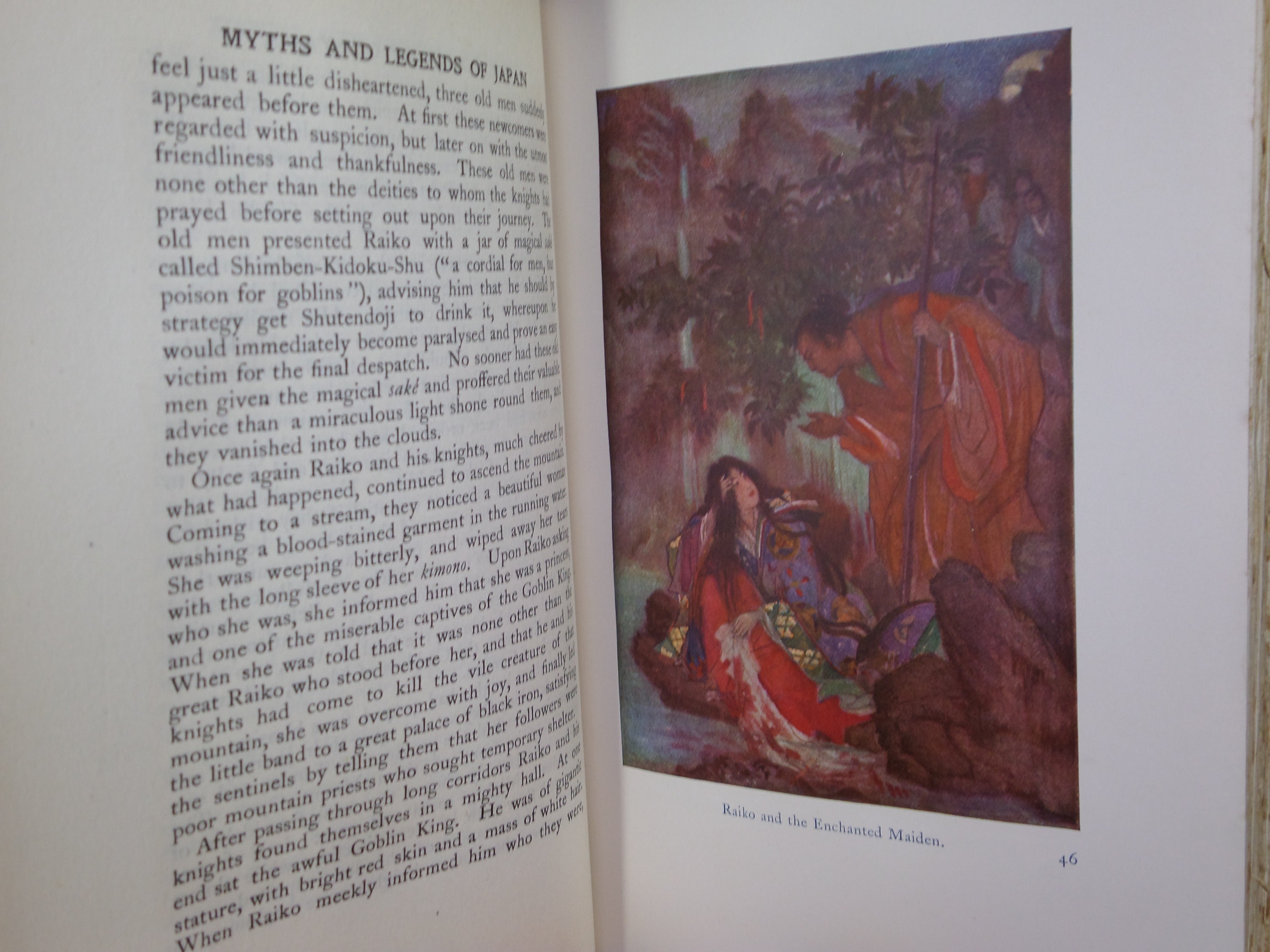 MYTHS AND LEGENDS OF JAPAN BY F. HADLAND DAVIS 1912 FIRST EDITION