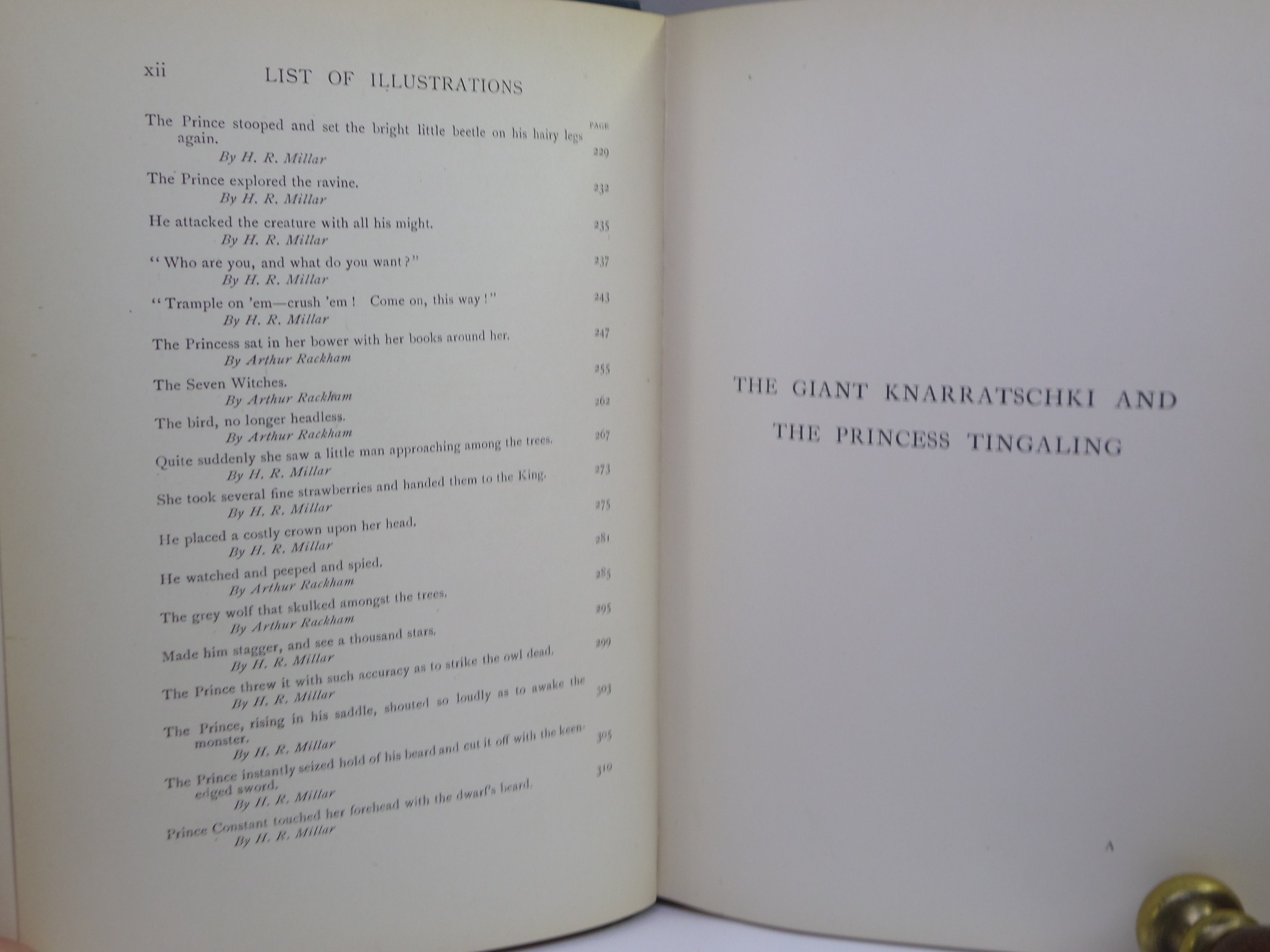QUEEN MAB'S FAIRY REALM 1901 ILLUSTRATED BY ARTHUR RACKHAM