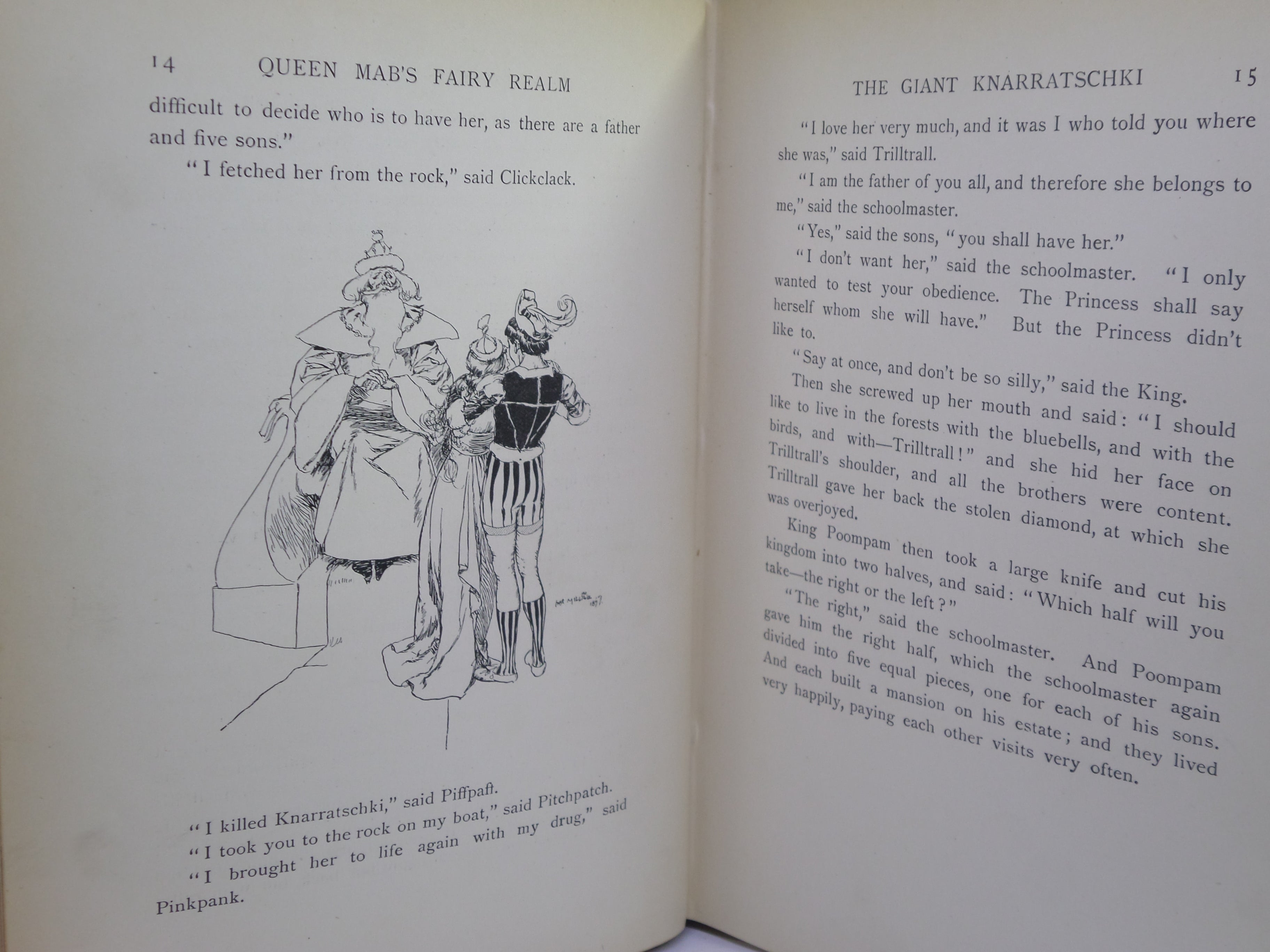 QUEEN MAB'S FAIRY REALM 1901 ILLUSTRATED BY ARTHUR RACKHAM
