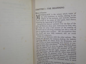 THE MYTHS OF GREECE & ROME BY H. A. GUERBER 1907 FIRST EDITION, ILLUSTRATED