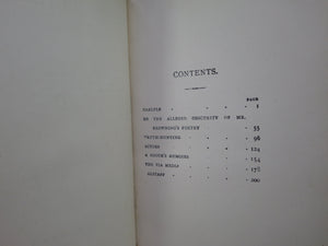 OBITER DICTA BY AUGUSTINE BIRRELL 1899-1902 LEATHER BOUND