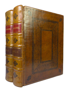 THE WORKS OF NICHOLAS MACHIAVELLI 1762 FINELY BOUND IN TWO VOLUMES