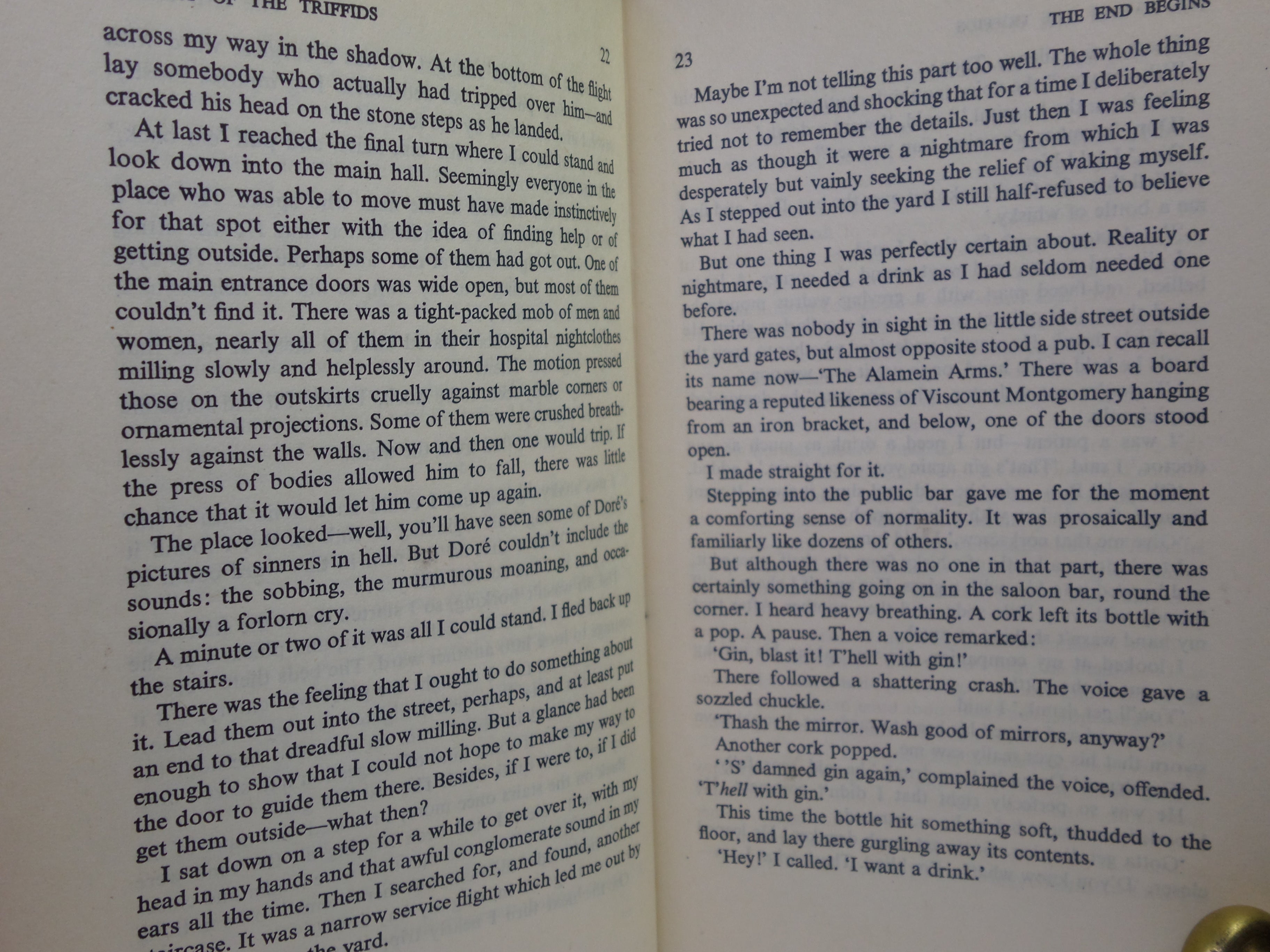 THE DAY OF THE TRIFFIDS BY JOHN WYNDHAM 1951 FIRST EDITION