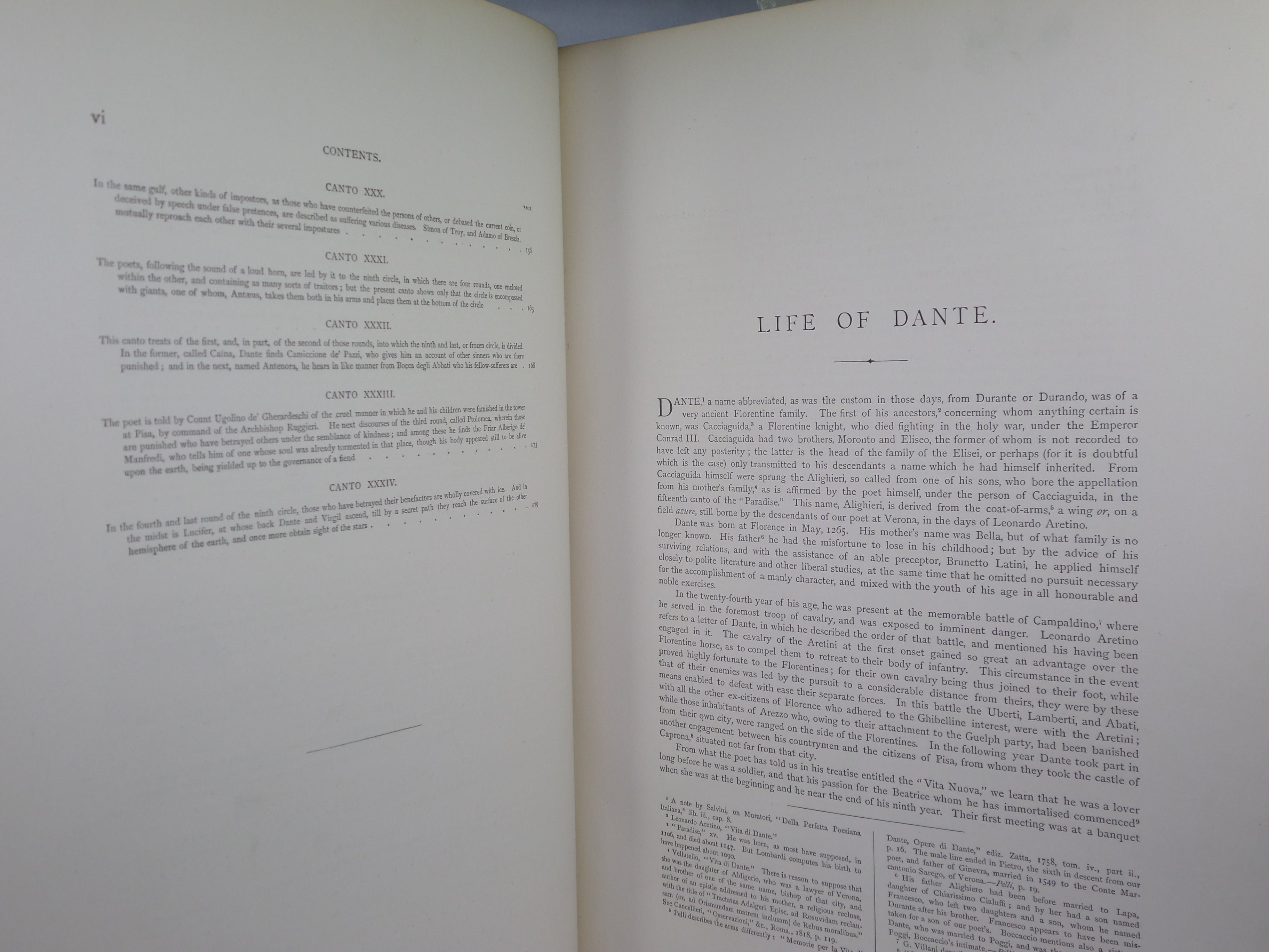 THE VISION OF HELL BY DANTE ALIGHIERI 1866 SIGNED LEATHER BINDING, GUSTAVE DORÉ ILLUSTRATIONS