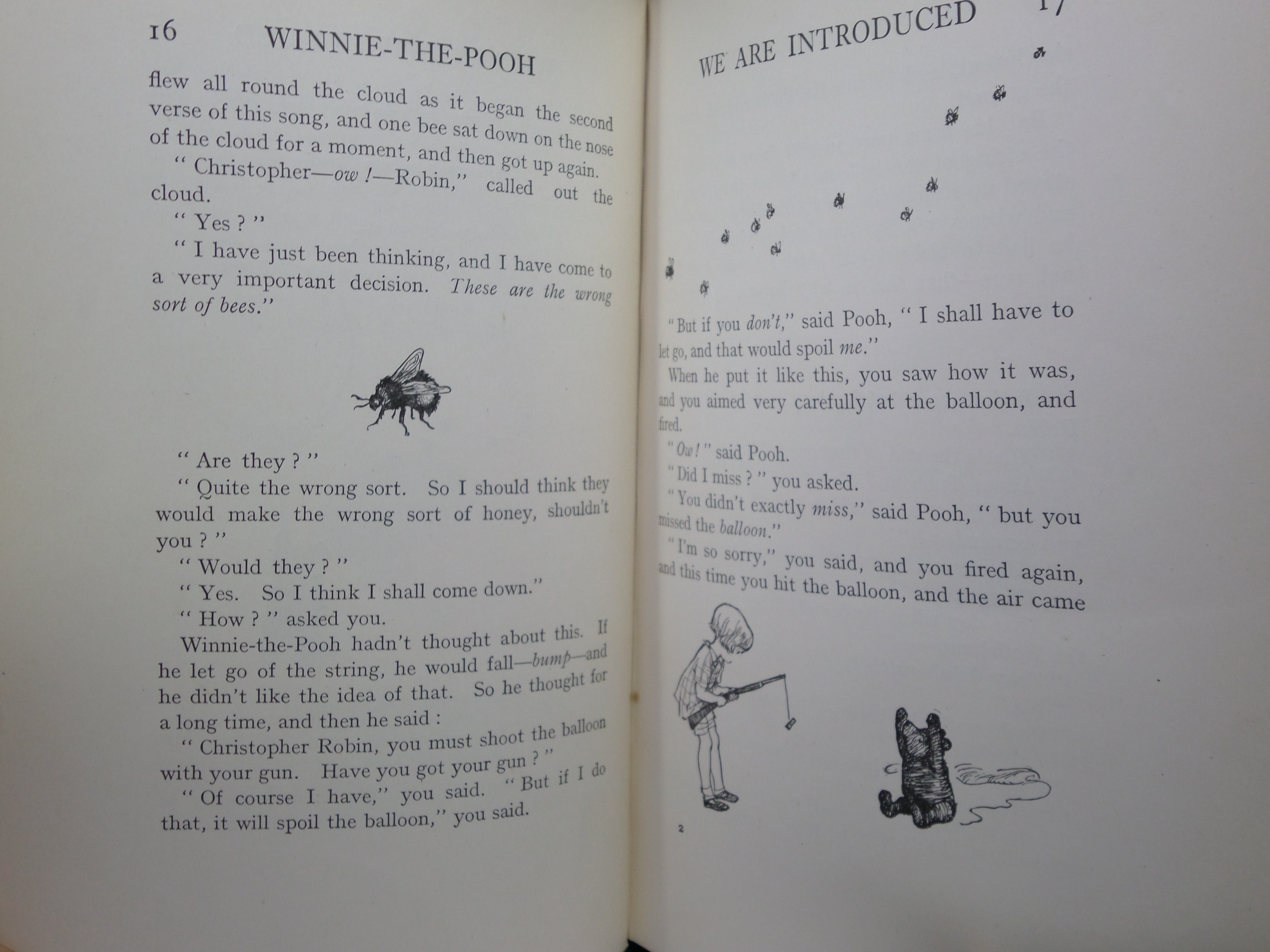 WINNIE-THE-POOH BY A. A. MILNE 1926 FIRST EDITION